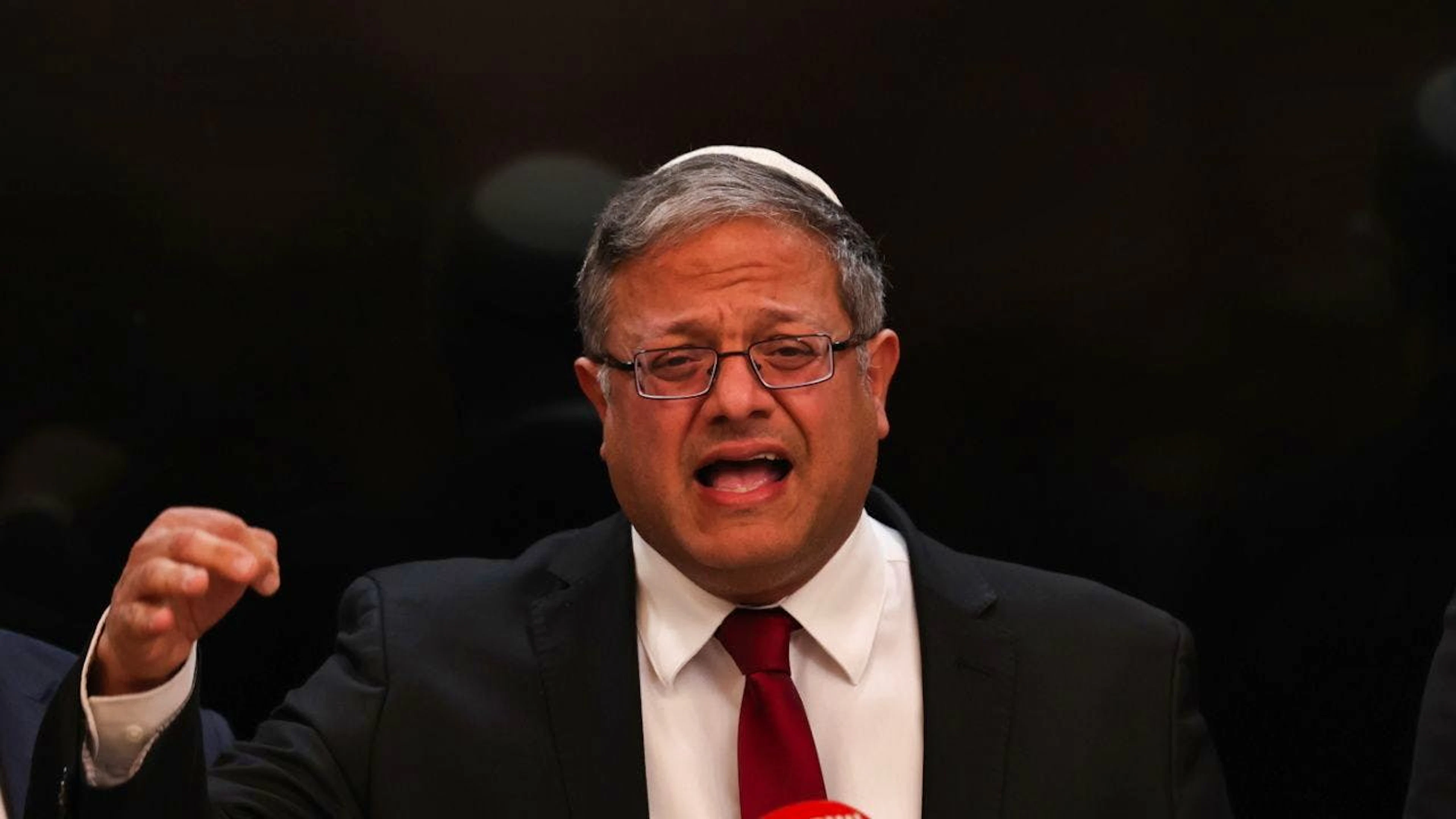 Il ministro israeliano Itamar Ben-Gvir.