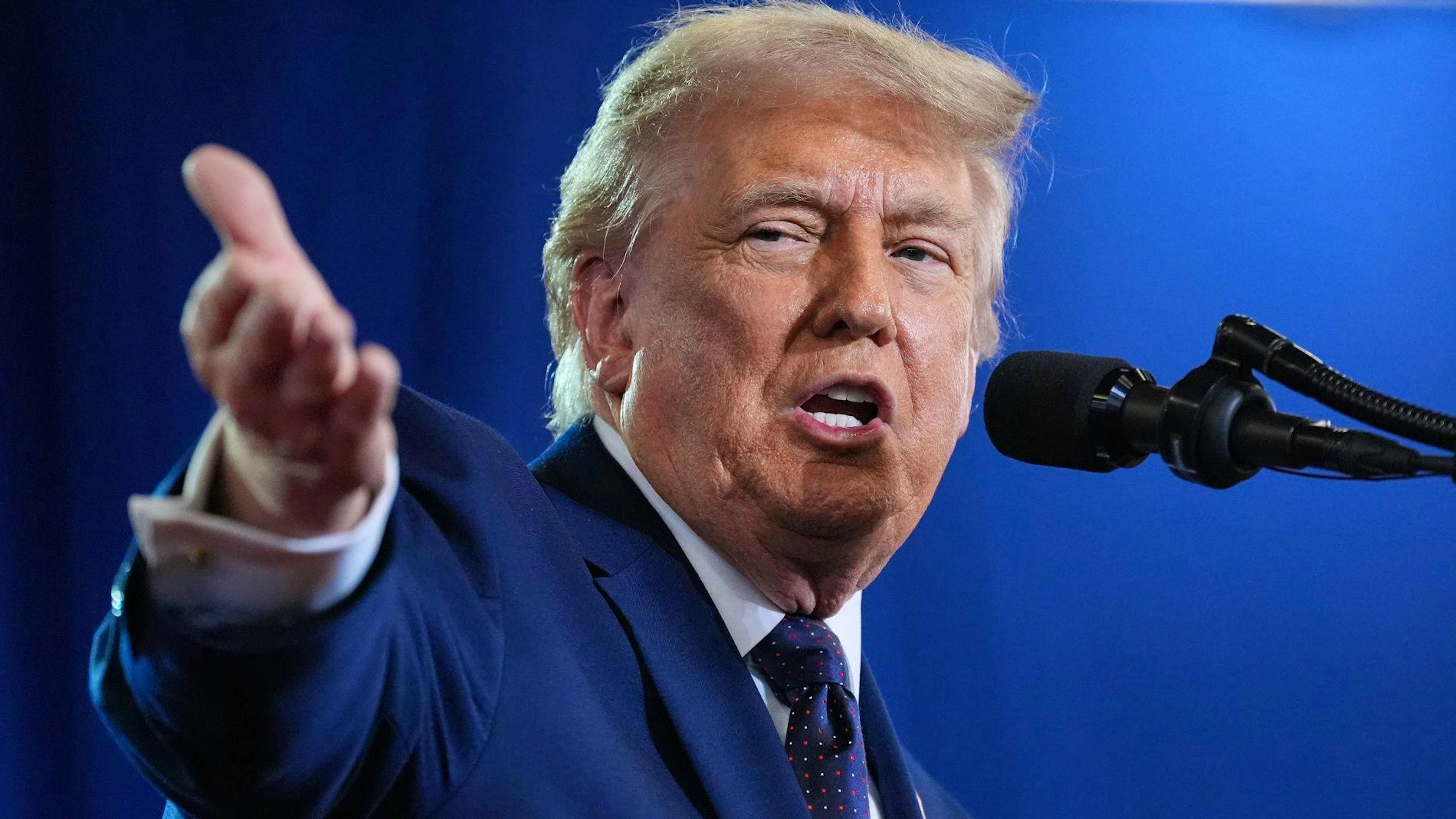 Trump in una foto scattata il 22 maggio (immagine illustrativa).