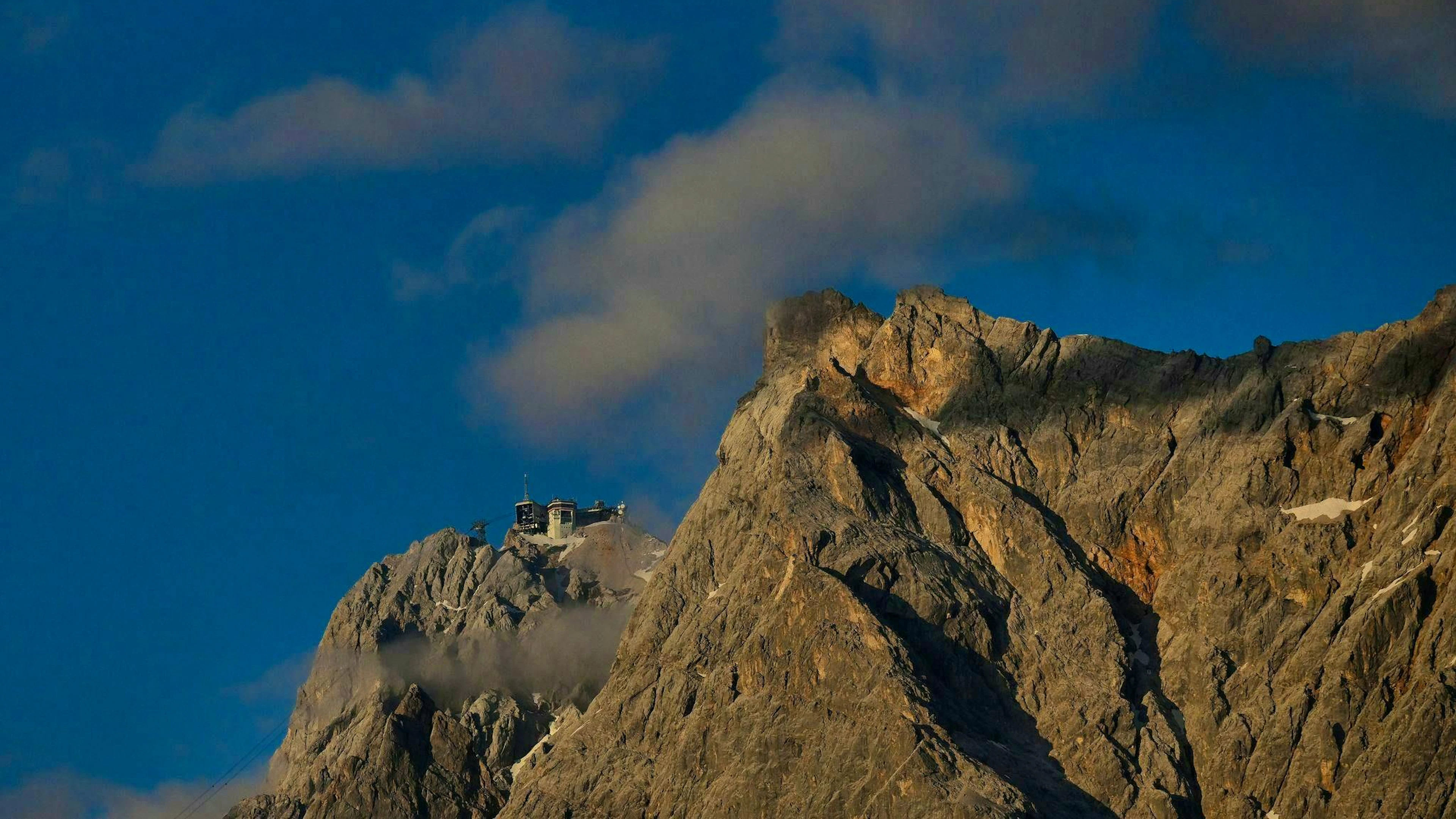 View of the Zugspitze.