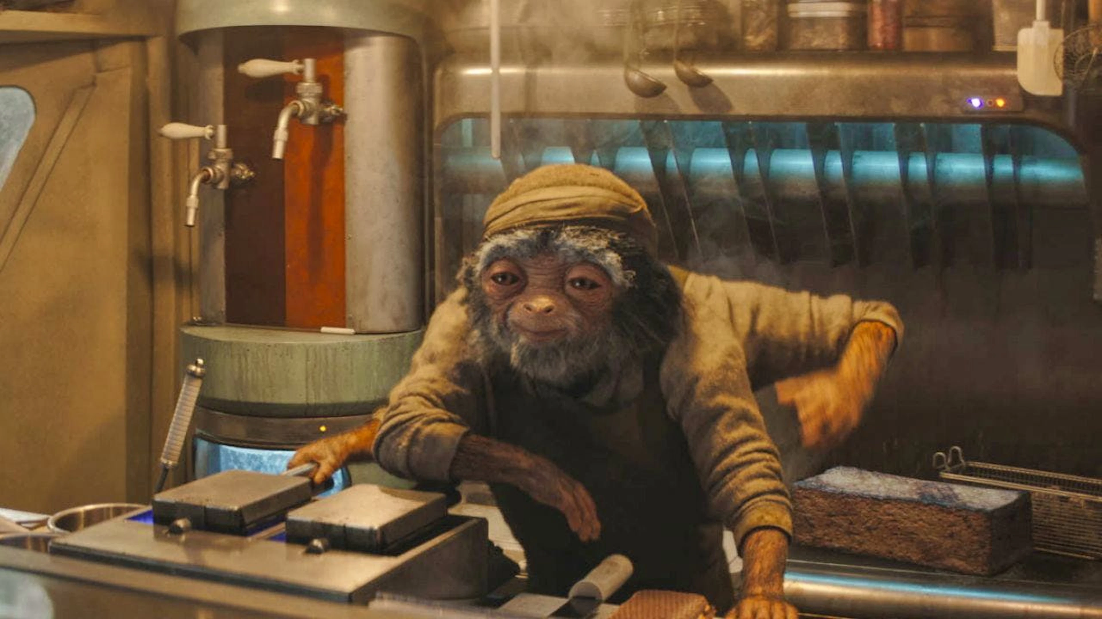 Un'immagine del nuovo «Star Wars: The Mandalorian and Grogu.»