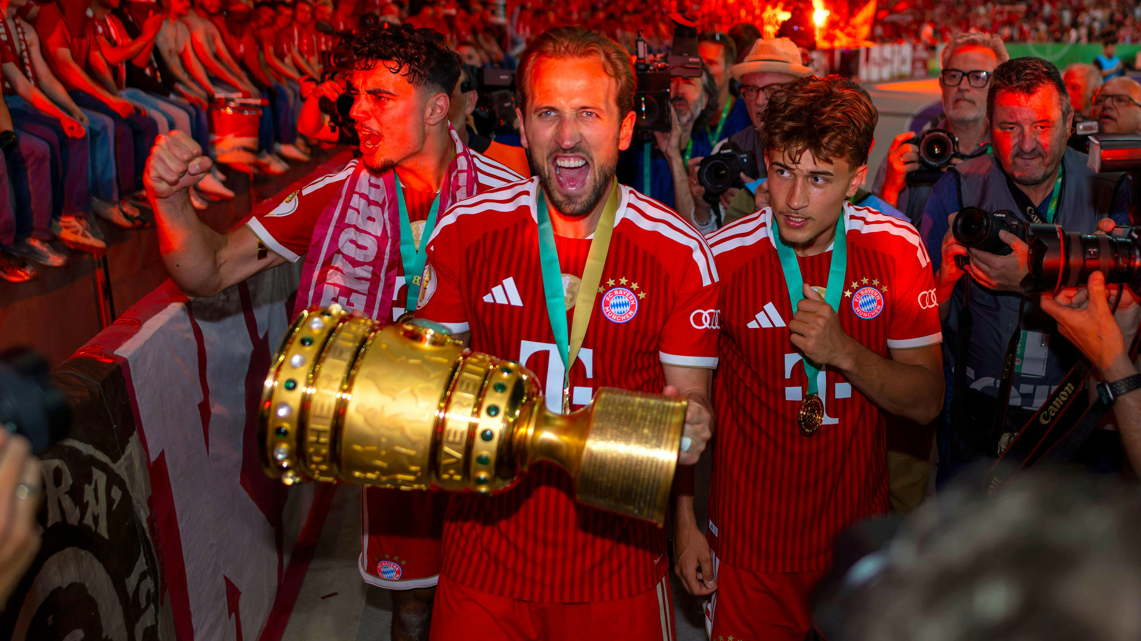 Bayern Münchens Topskorer Harry Kane gewinnt endlich einen Final
