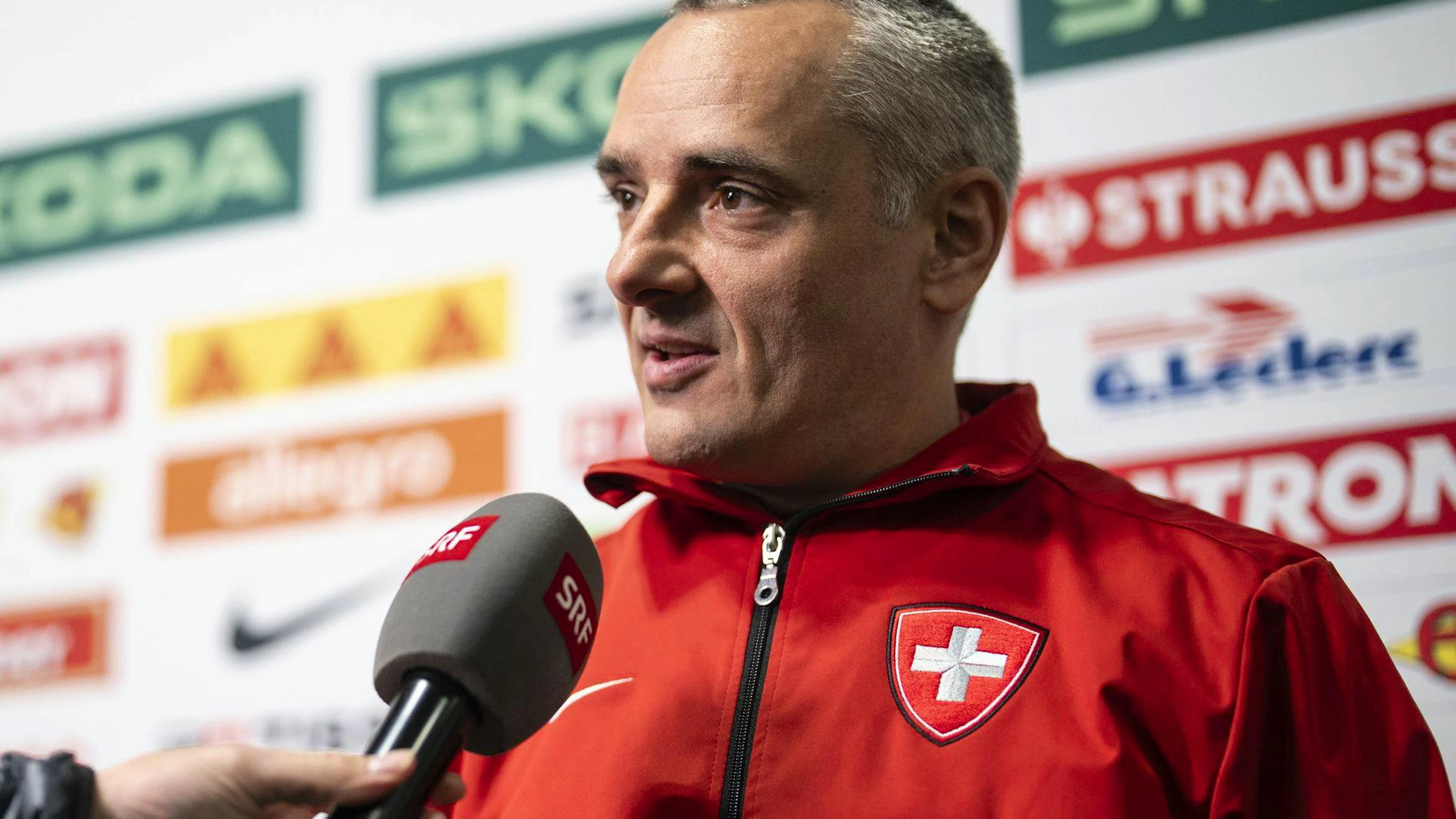 Jan Cadieux en conférence de presse.