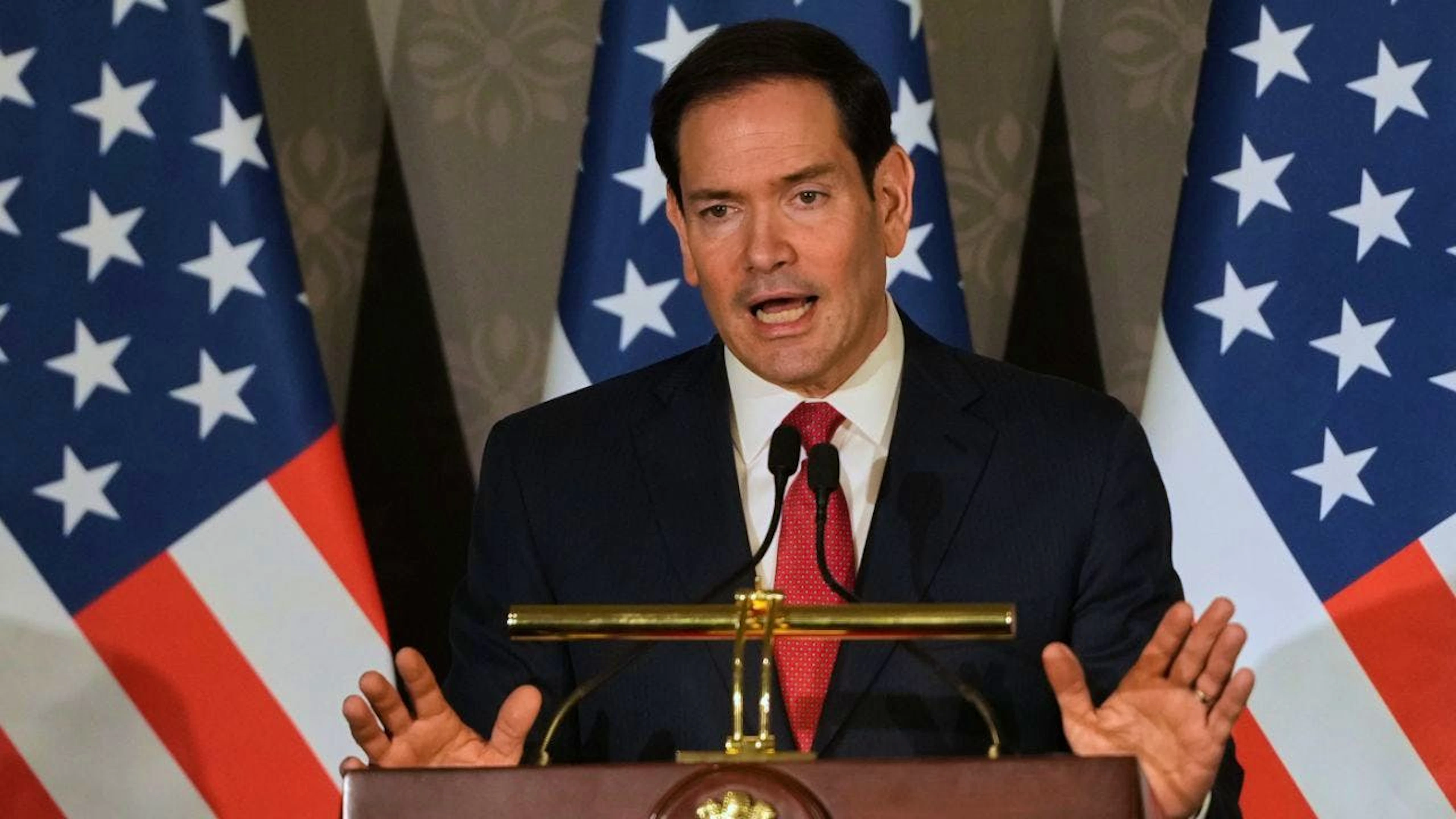 Il Segretario di Stato americano Marco Rubio.