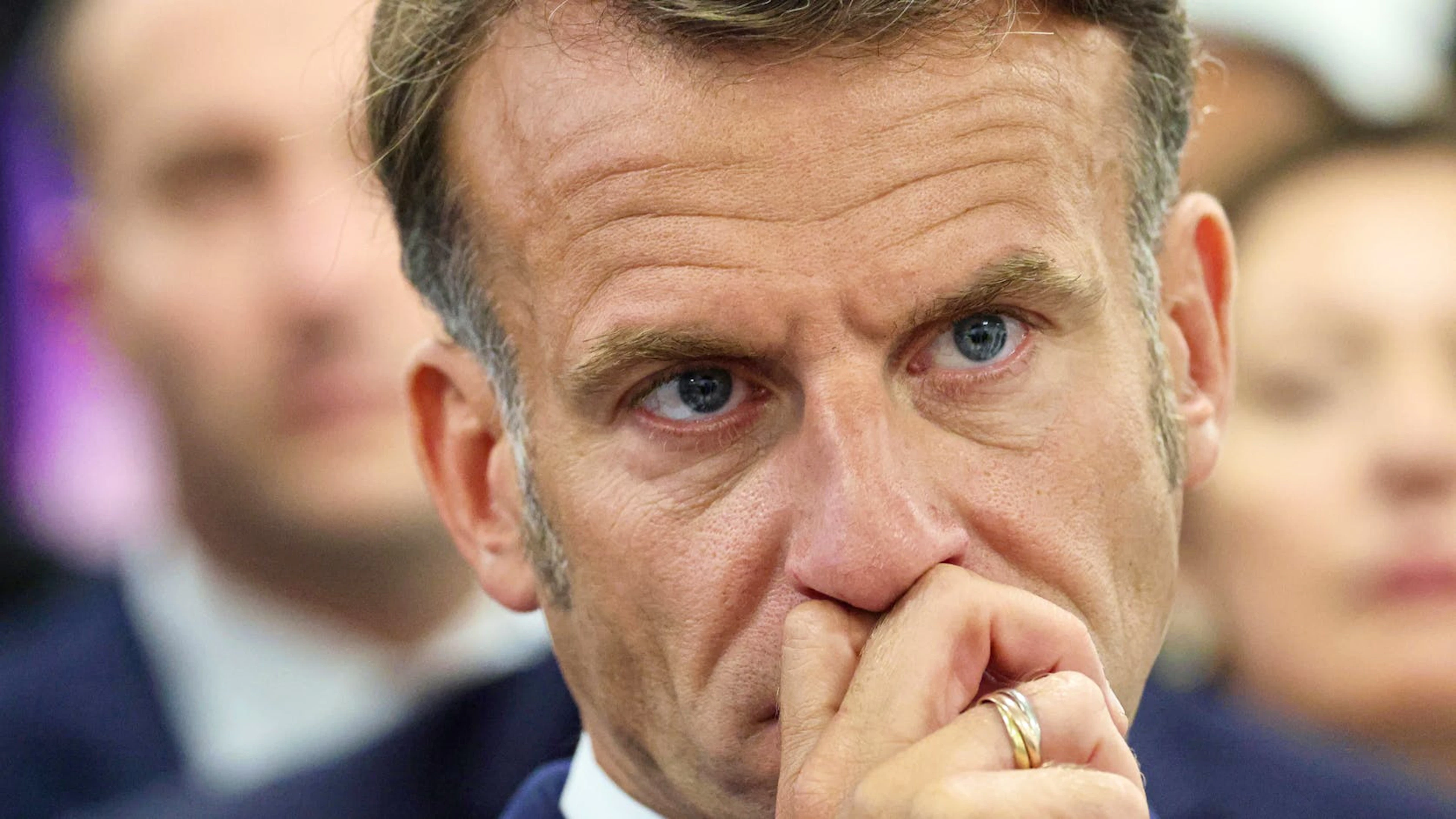 Emmanuel Macron a exhorté jeudi les Etats-Unis, la Chine et l'Europe à agir avec «urgence» en vue d'une «coordination» de leurs politiques économiques (archives).