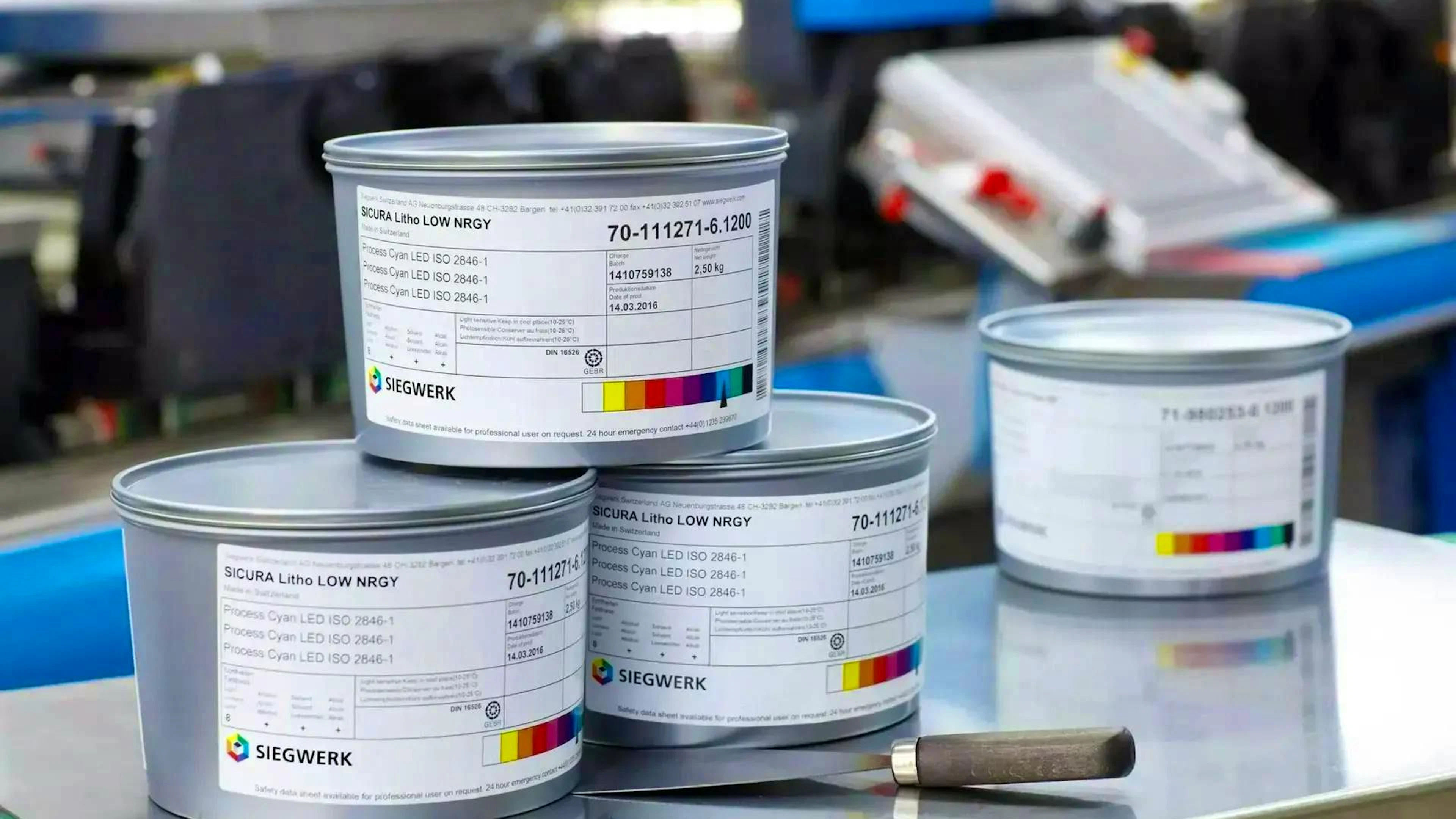 Siegwerk relocates production abroad. 