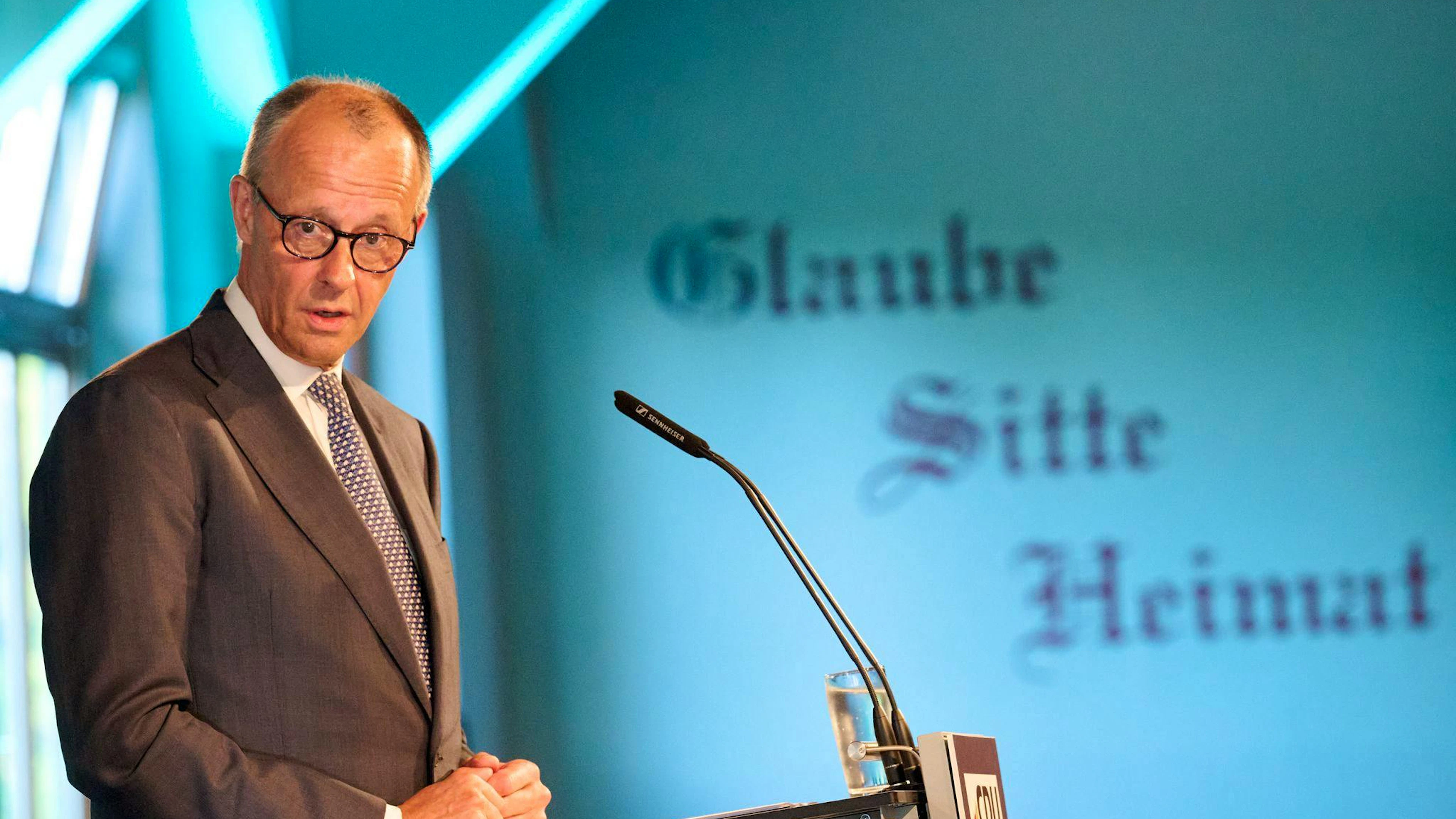«Deutschland hat die Kraft für einen neuen Aufbruch», betont Bundeskanzler Friedrich Merz.