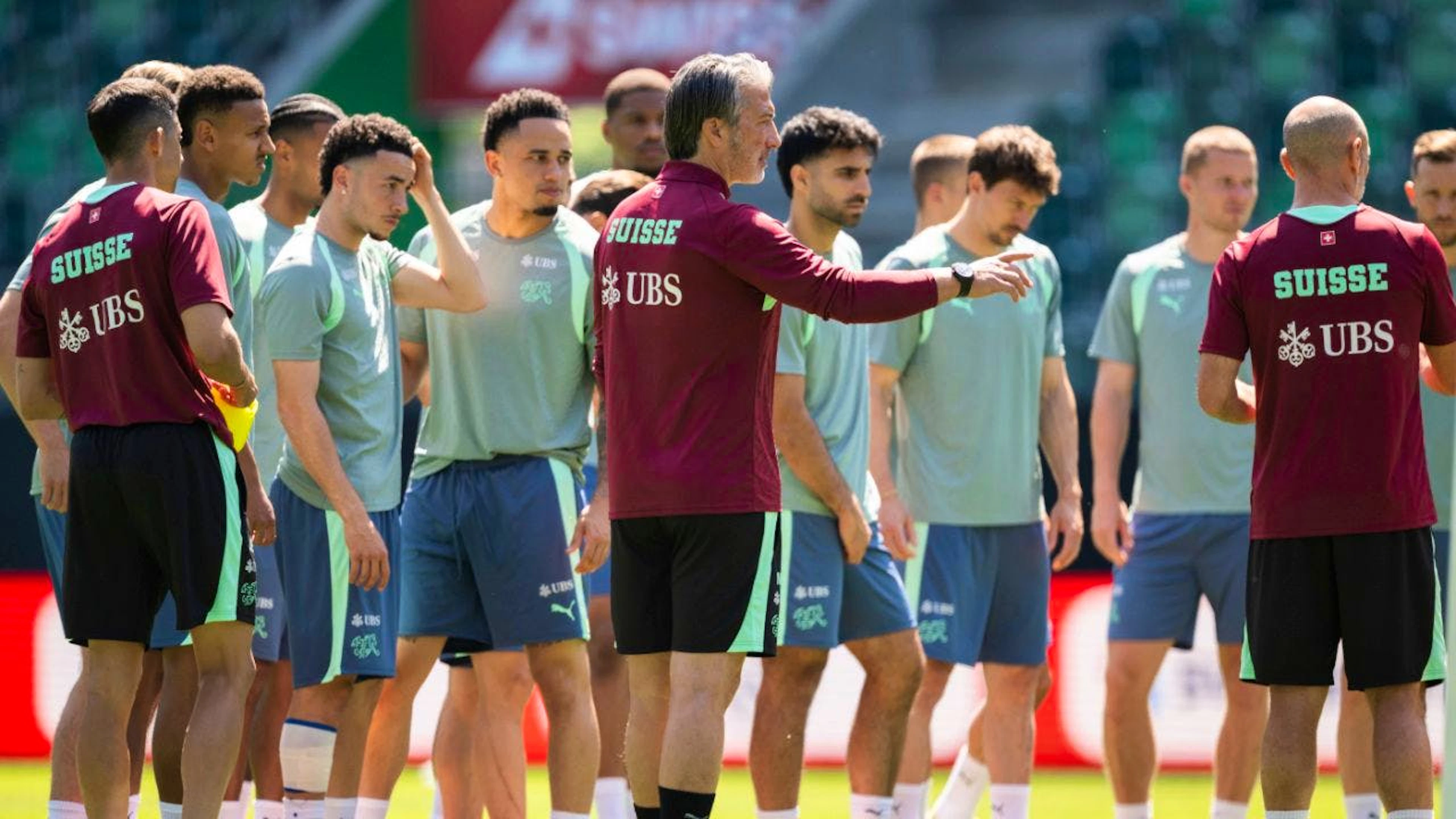 Murat Yakin hat in St. Gallen nun das gesamte WM-Kader versammelt