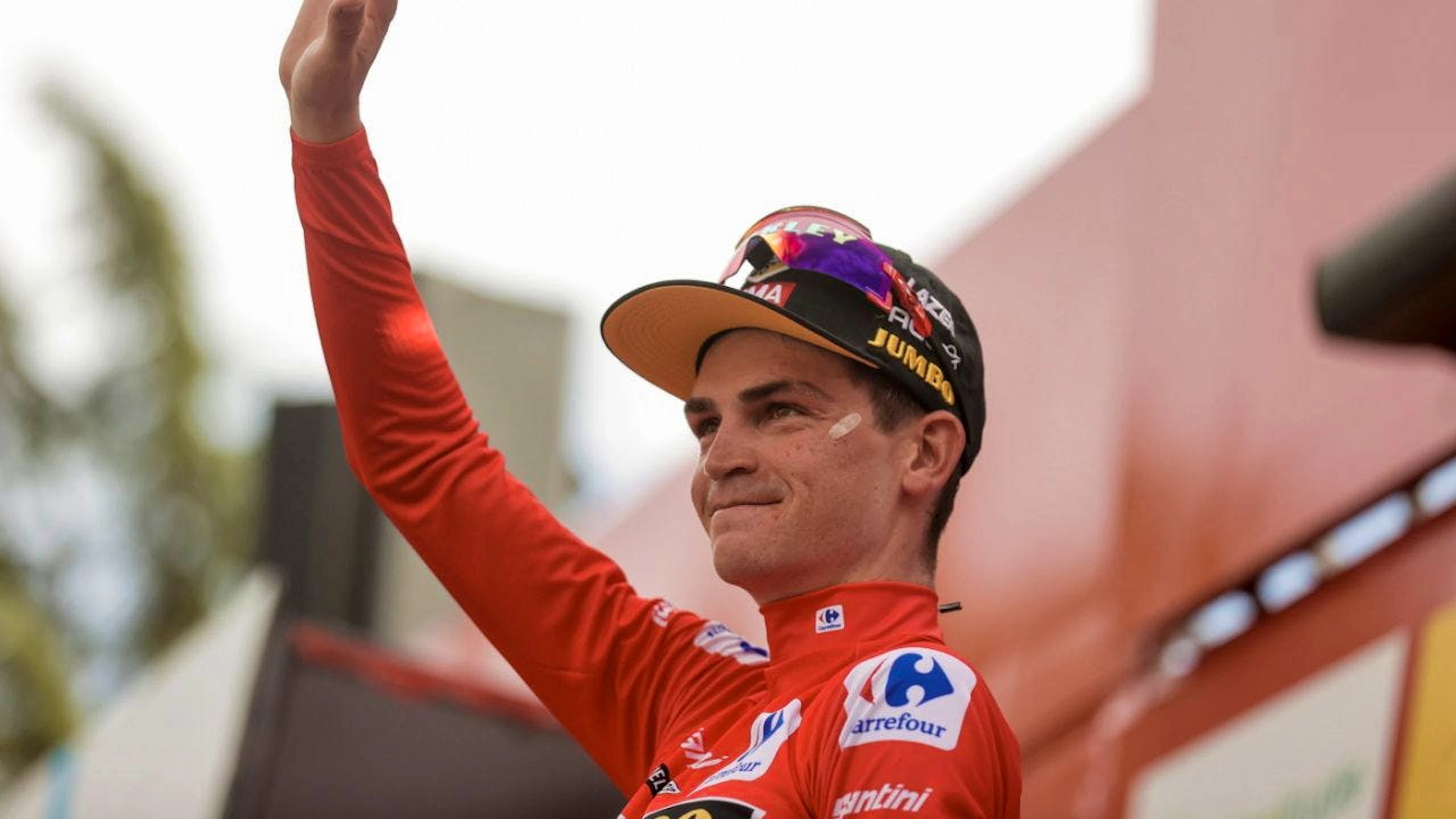 Gewinnt nach Tour de France und Vuelta auch beim Giro erstmals eine Etappe: Sepp Kuss. (Archivbild).