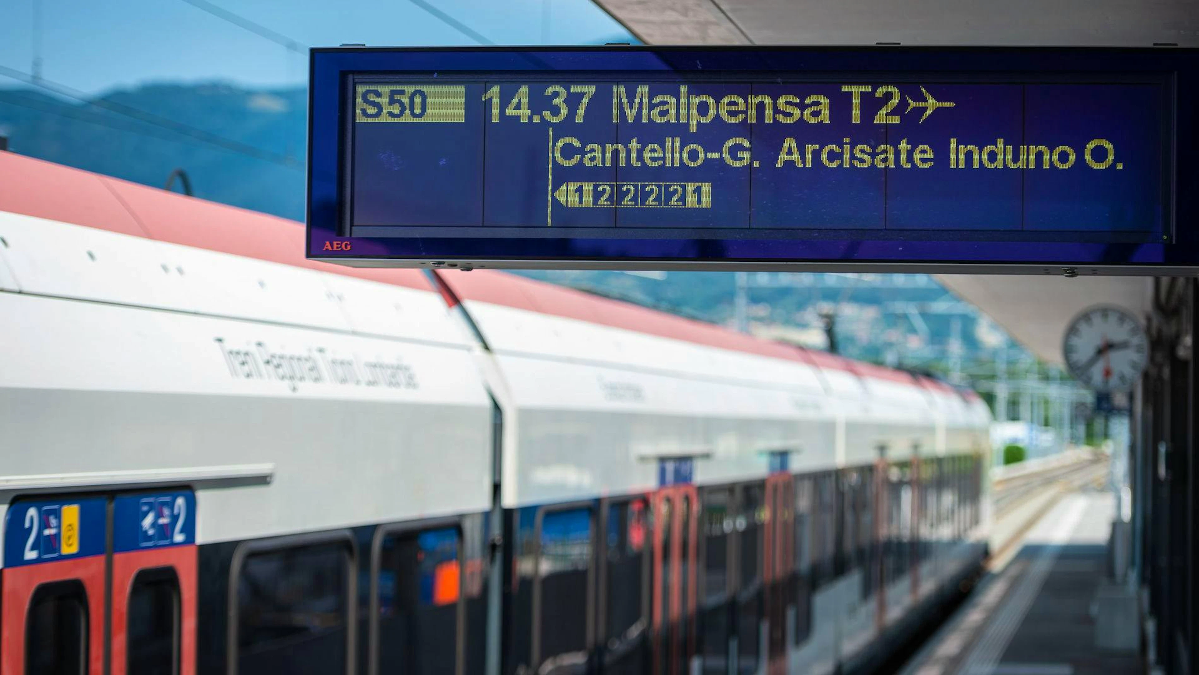 Sciopero ferroviario in Italia, i treni TILO si arrestano alla frontiera