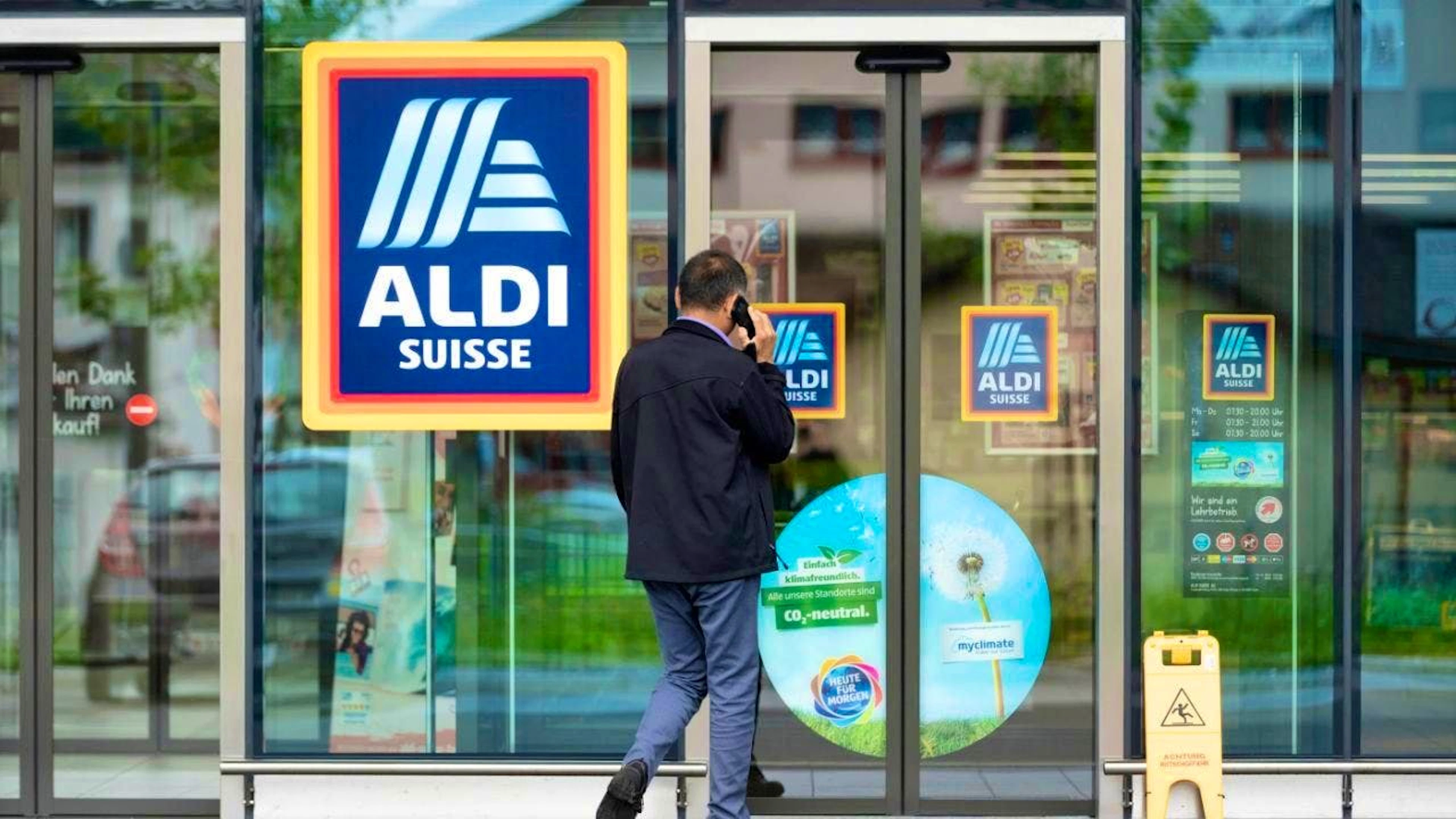 Aldi wants to avoid expensive locations in Switzerland in future (Archvbild)