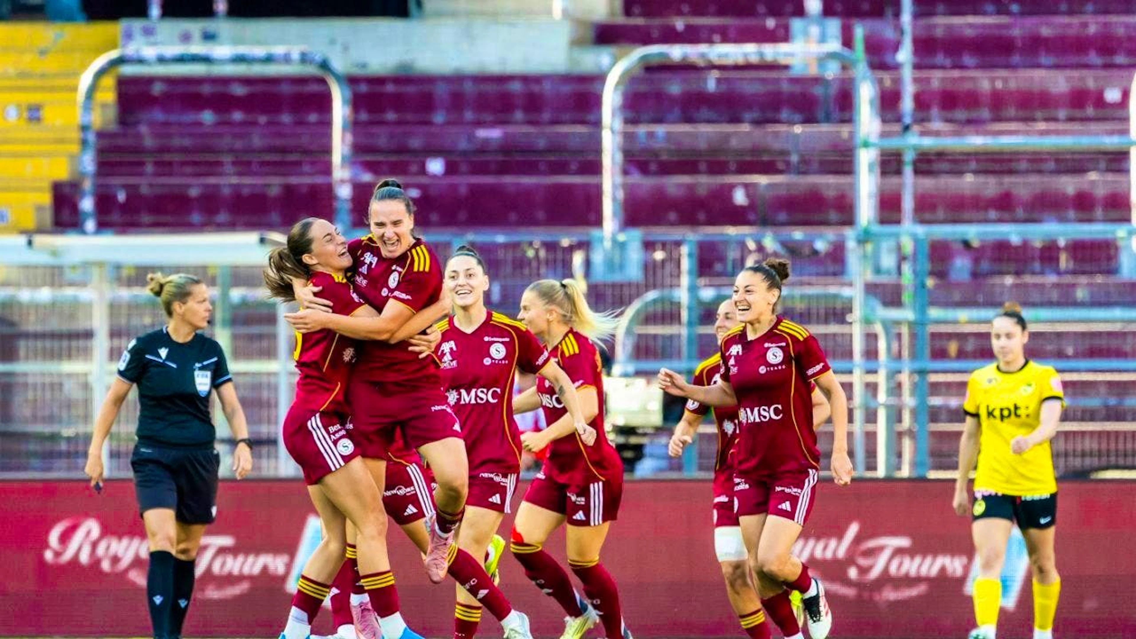Servette Chênois champions for the third time