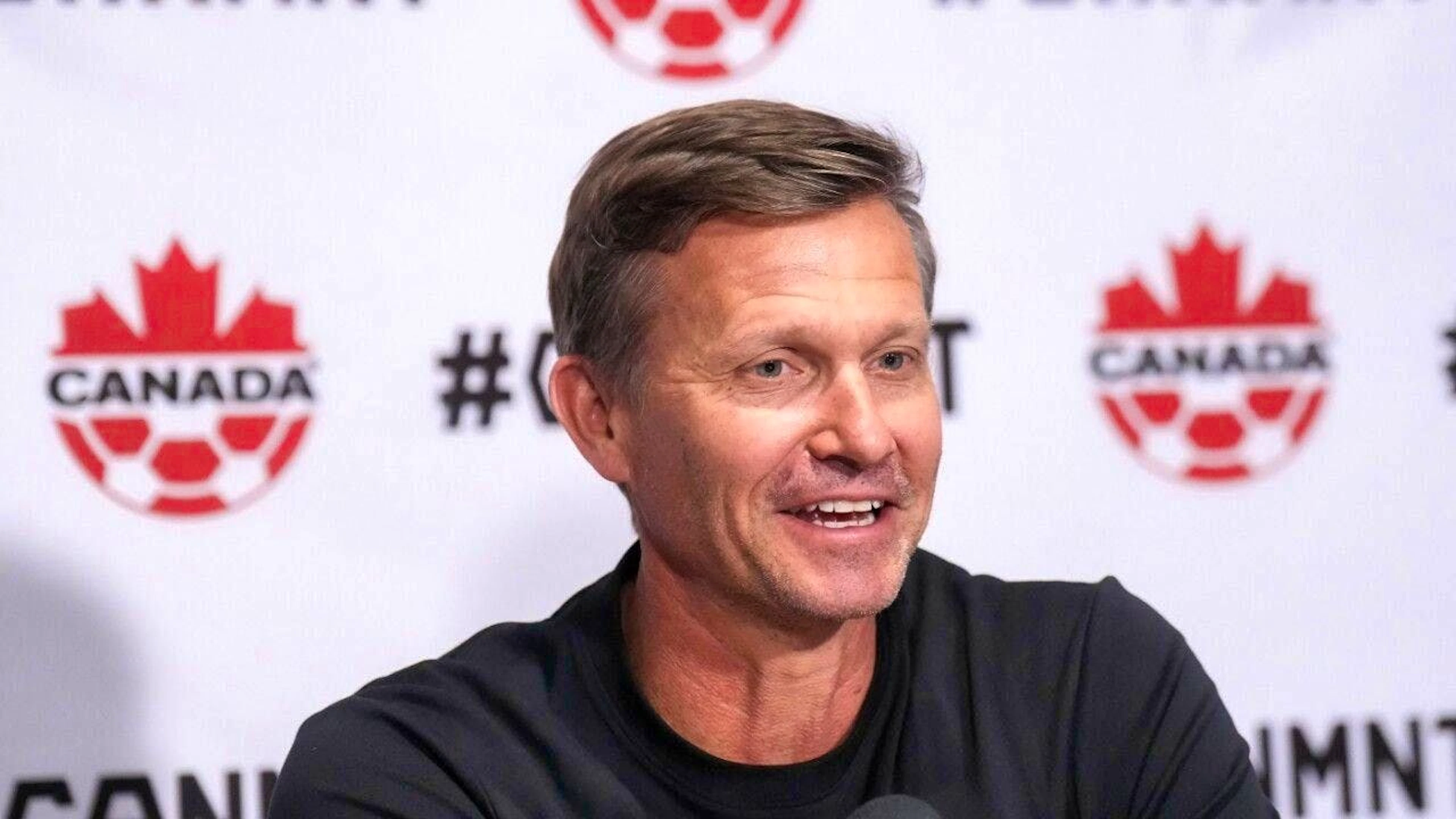 Jesse Marsch announced the Canadian World Cup squad in North Carolina.