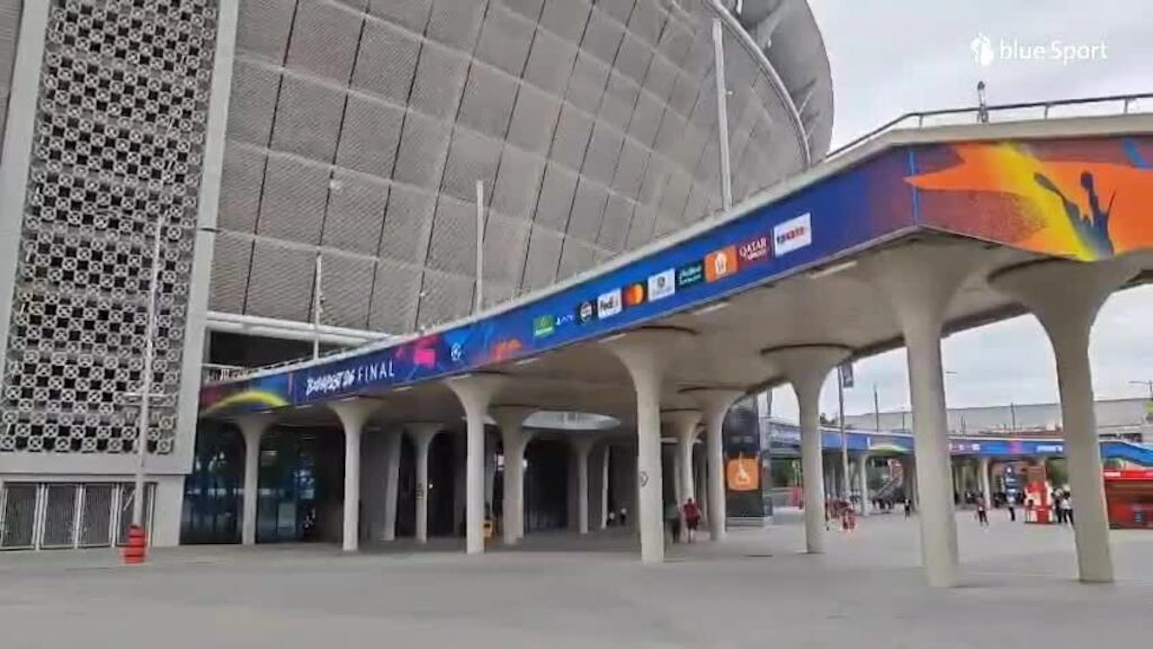 Ruhe vor dem Sturm in der Puskas Arena