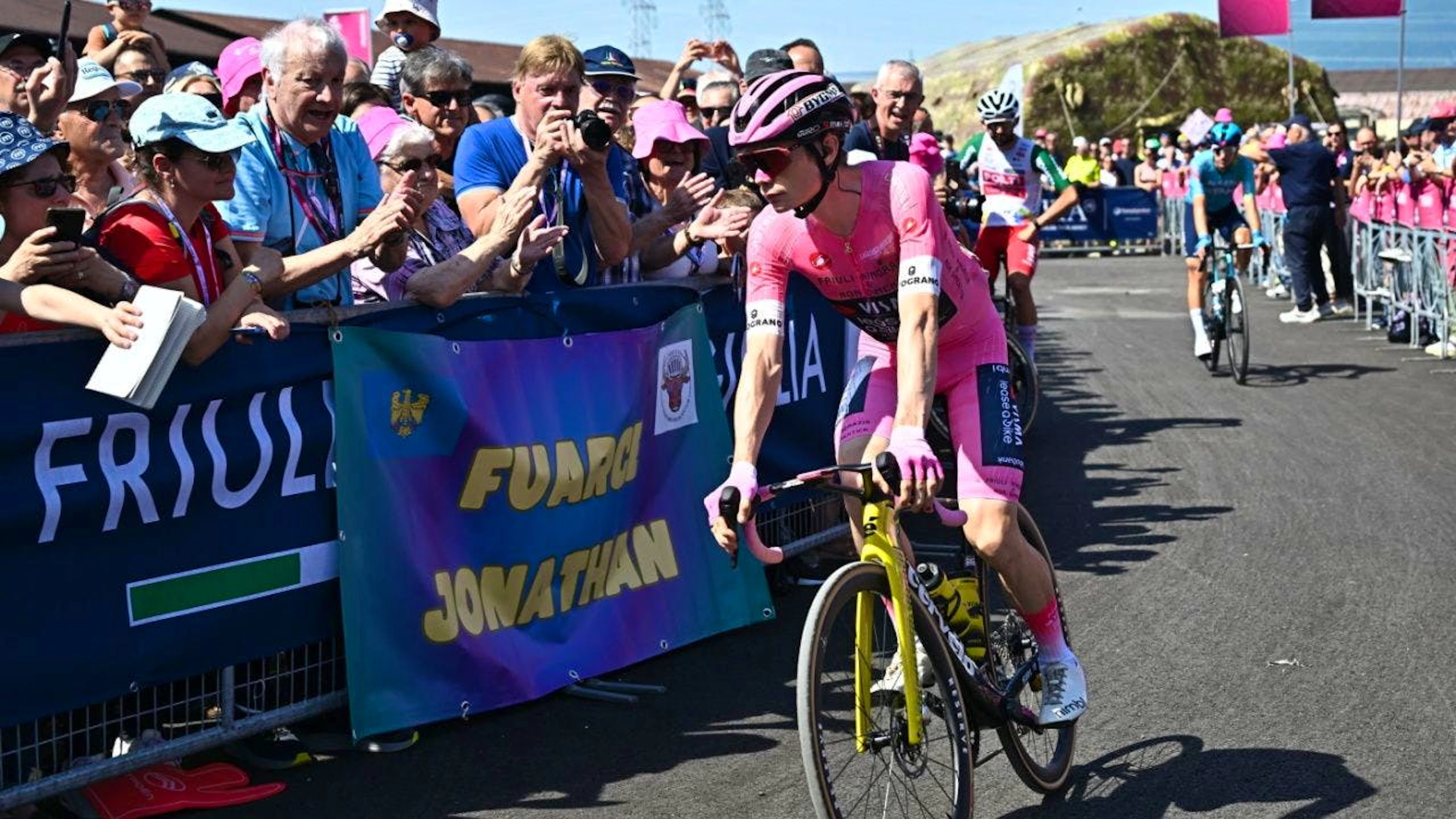 Jonas Vingegaard a remporté une 5e étape sur ce Giro 2026.