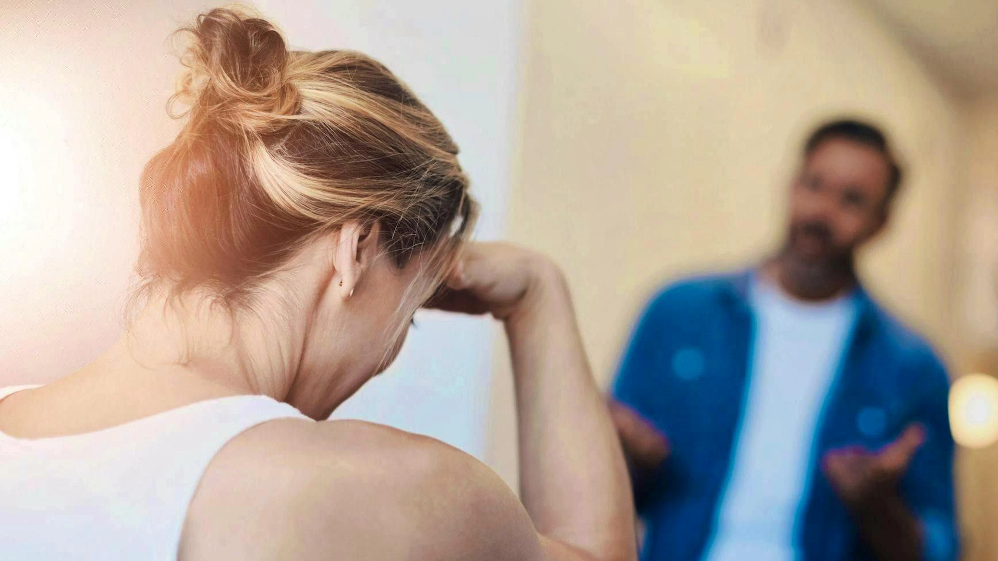 The divorce dragged on and ended in a nightmare for the woman. (symbolic image)