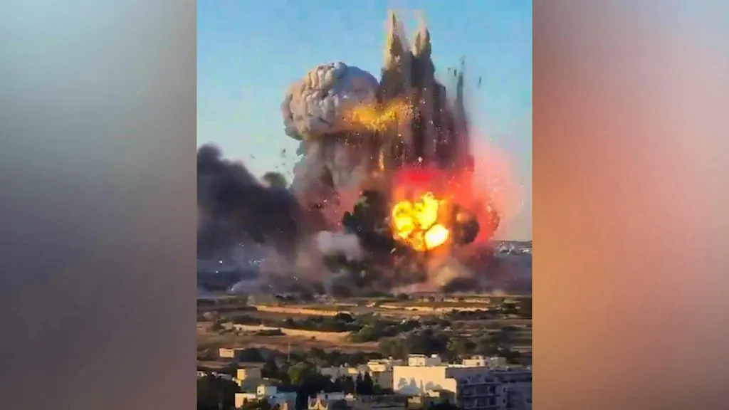 Huge explosion rocks Malta - blast wave felt almost everywhere