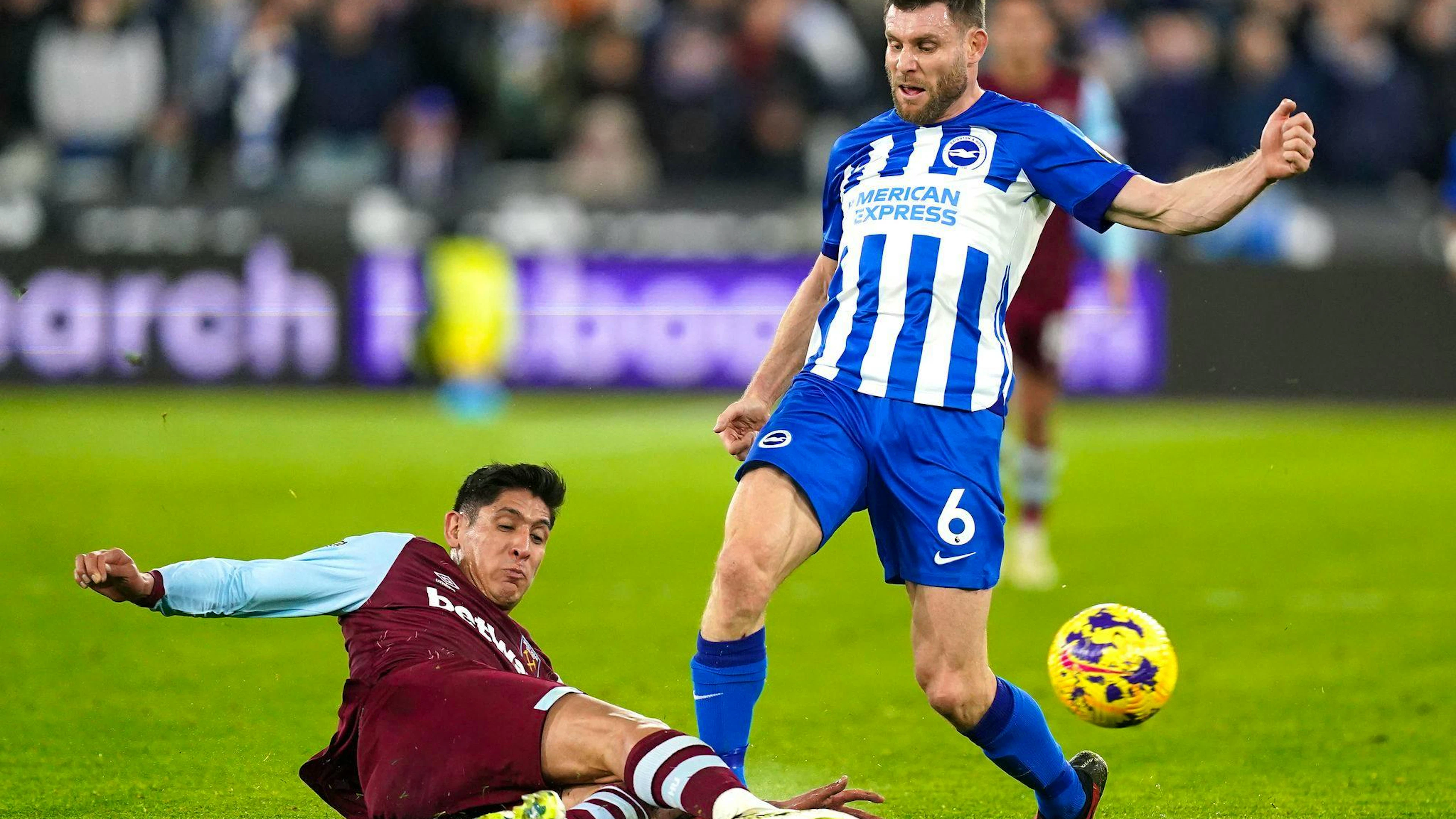 James Milner (r) beendet nach 24 Jahren seine Premier-League-Karriere. (Archivbild)
