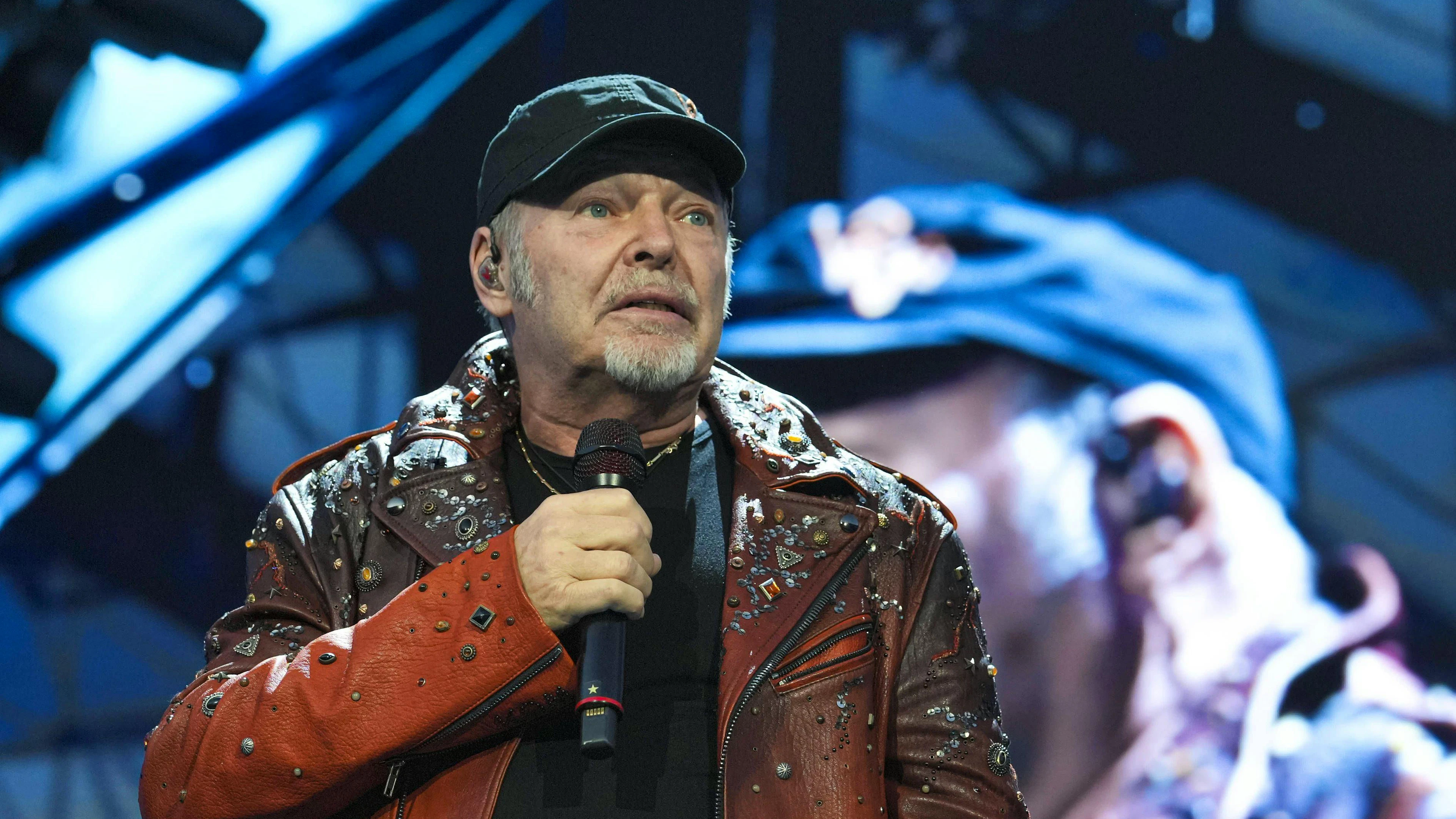 Vasco Rossi in un'immagine d'archivio