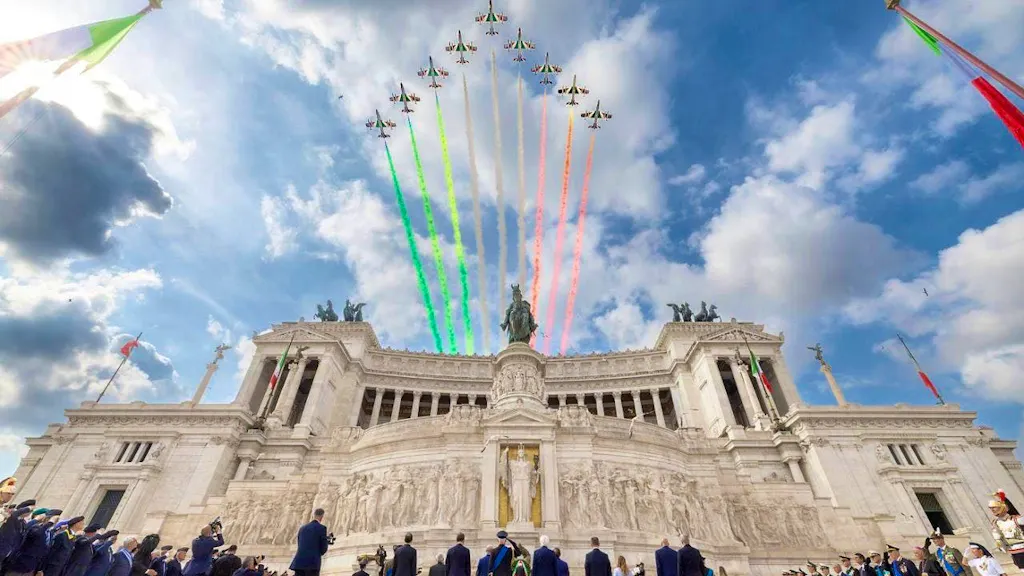 Italy celebrates 80 years of the Republic - military parade in Rome