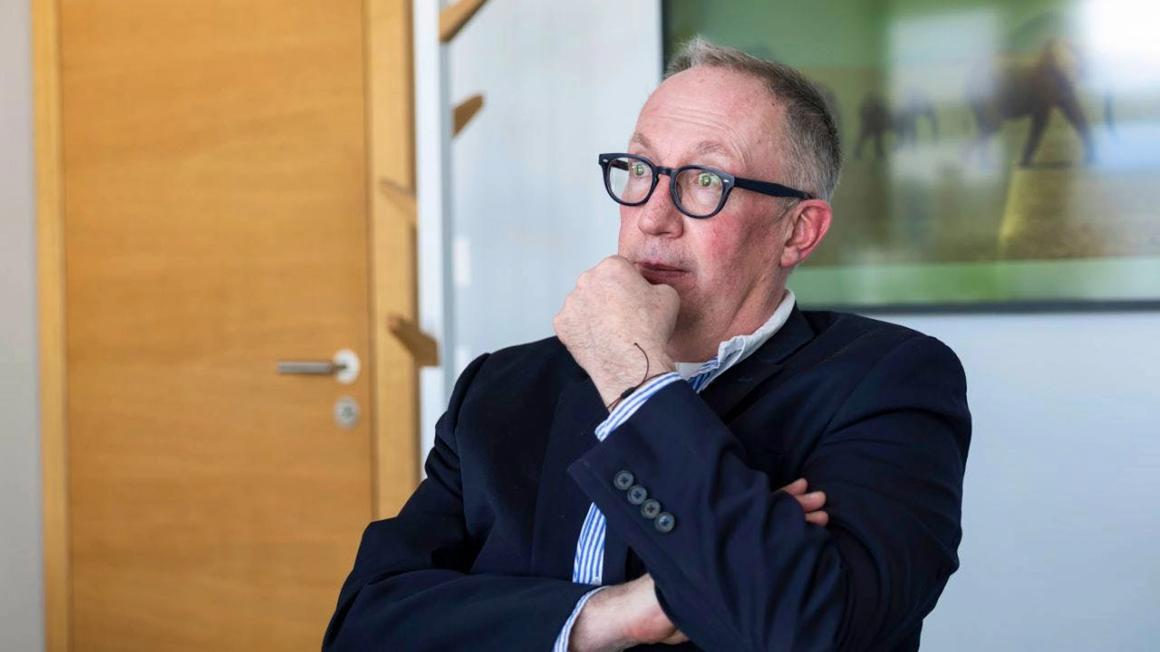 Président de la commune de Crans-Montana, Nicolas Féraud fait face aux citoyens de la commune pour la première fois depuis l'incendie (photo d'archives).