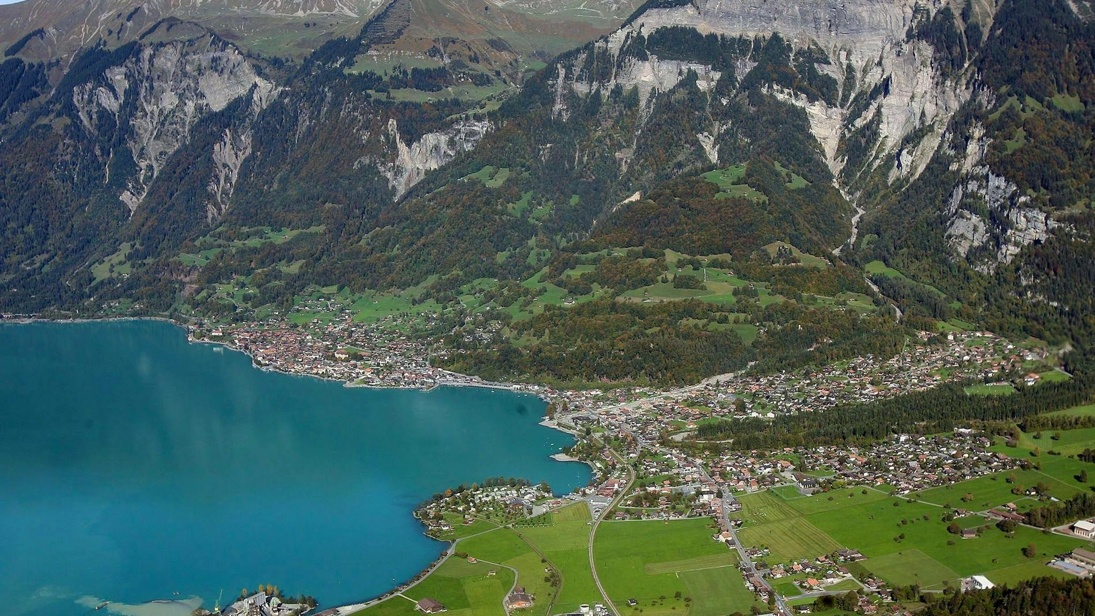 Vista panoramica di una parte del comprensorio di Brienz dove è avvenuta la tragedia.