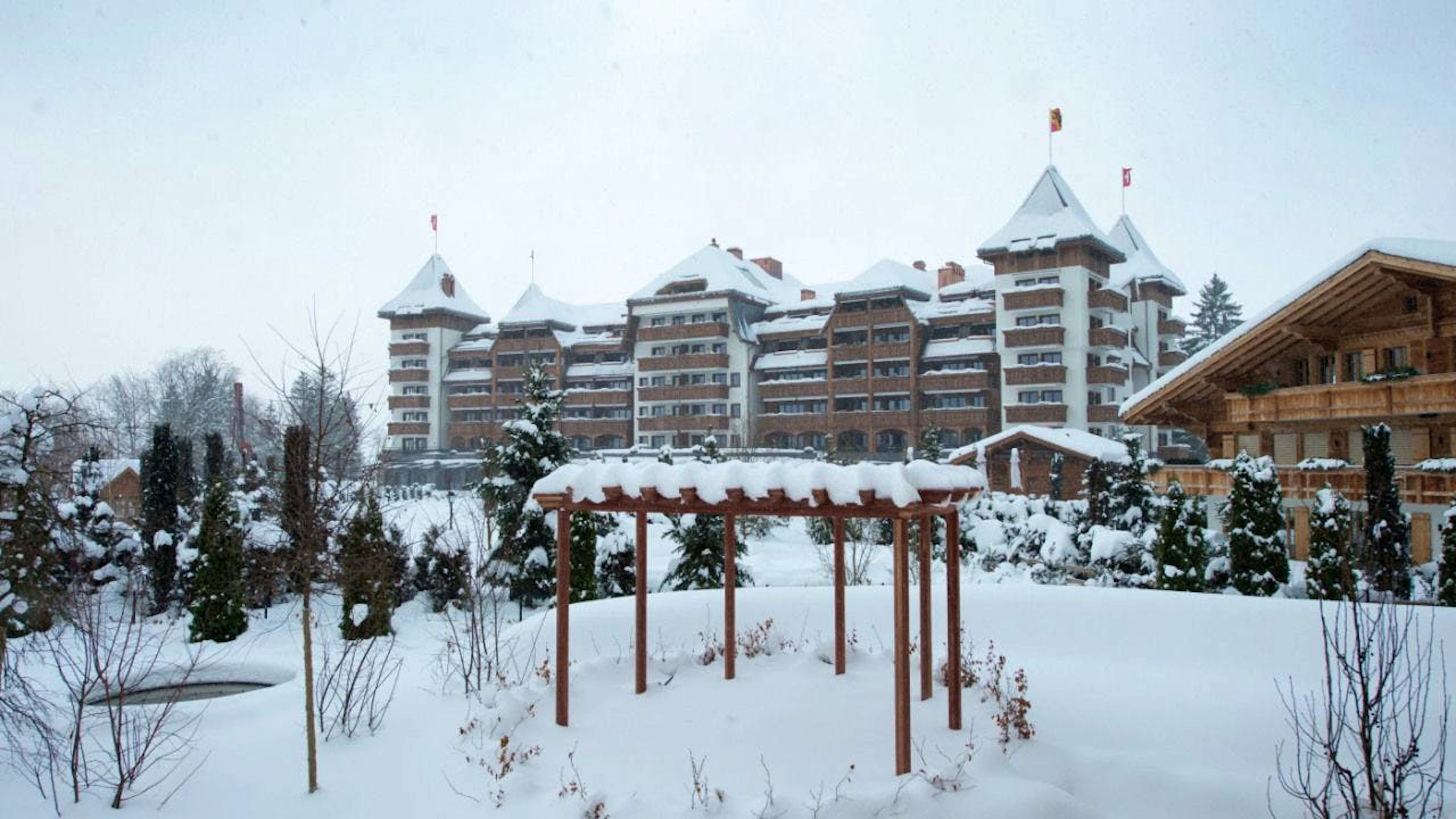 Gstaad rimane una delle località più gettonate da chi è benestante.