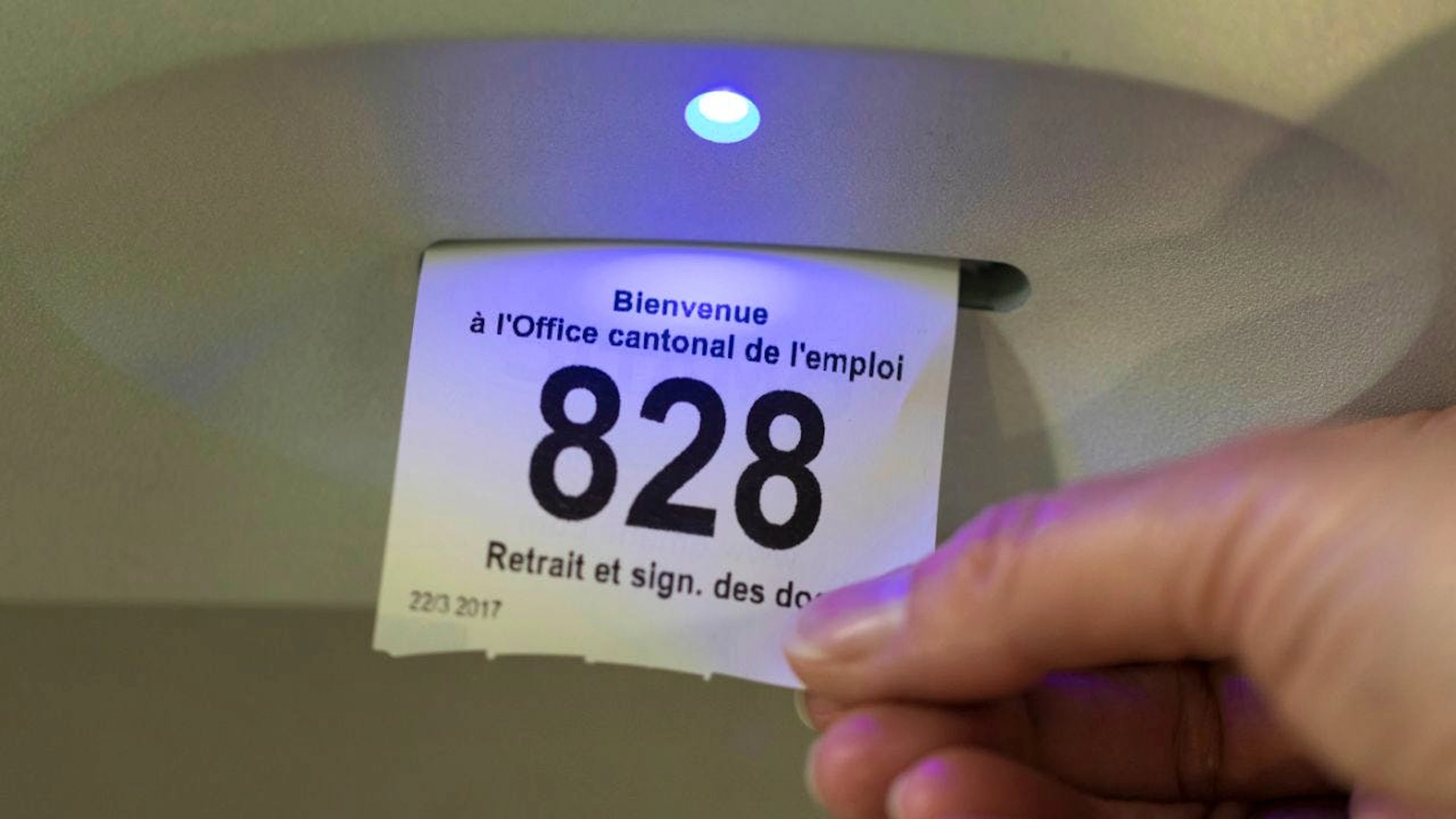 Le taux de chômage n'a guère varié le mois dernier. (archive)
