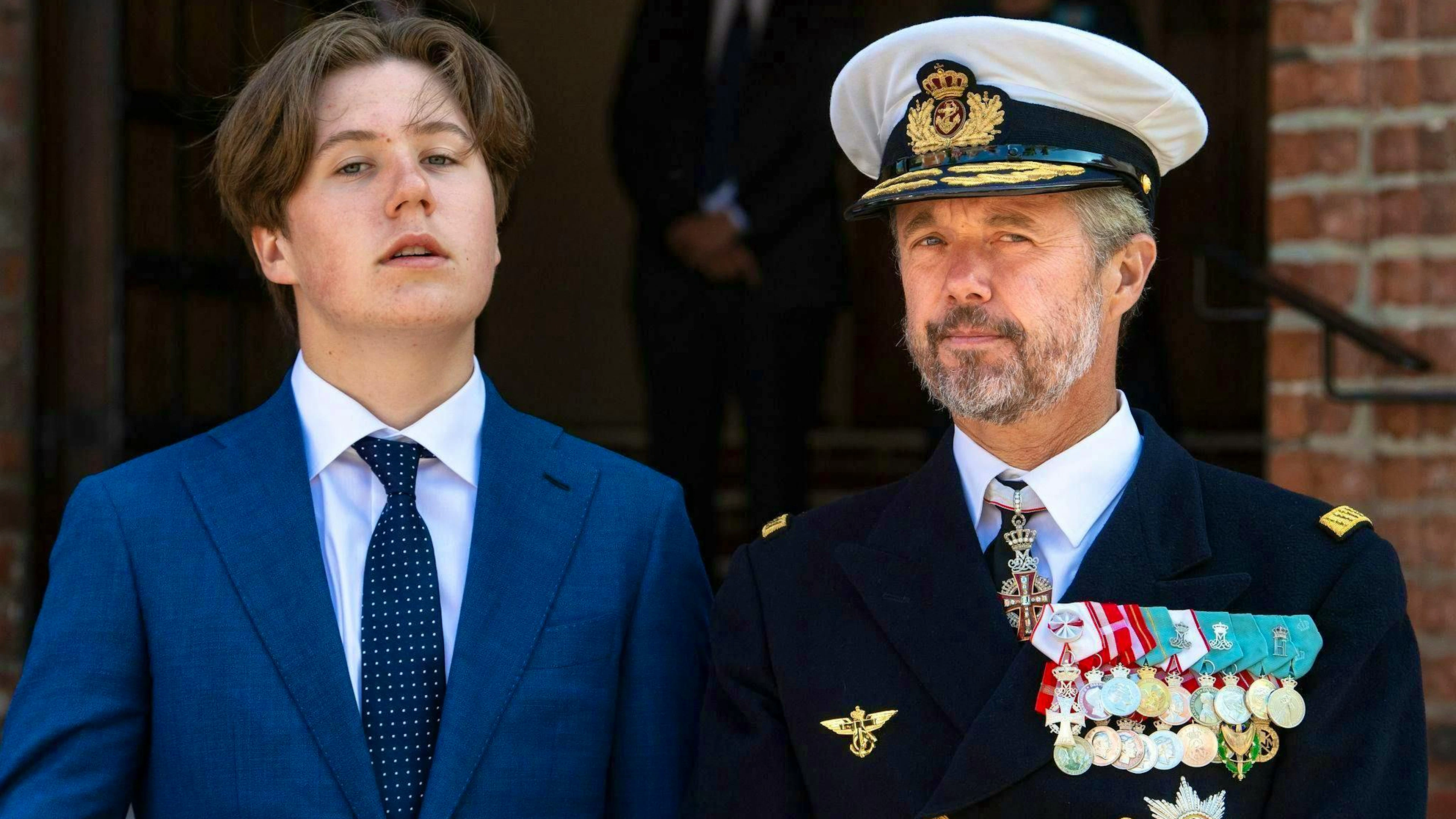 The heir to the Danish throne, Prince Christian, is currently undergoing basic military training with the Guards Hussars in Slagelse. The son of King Frederik X joined the army in February 2025, following a long-standing tradition of the royal family. (archive picture)