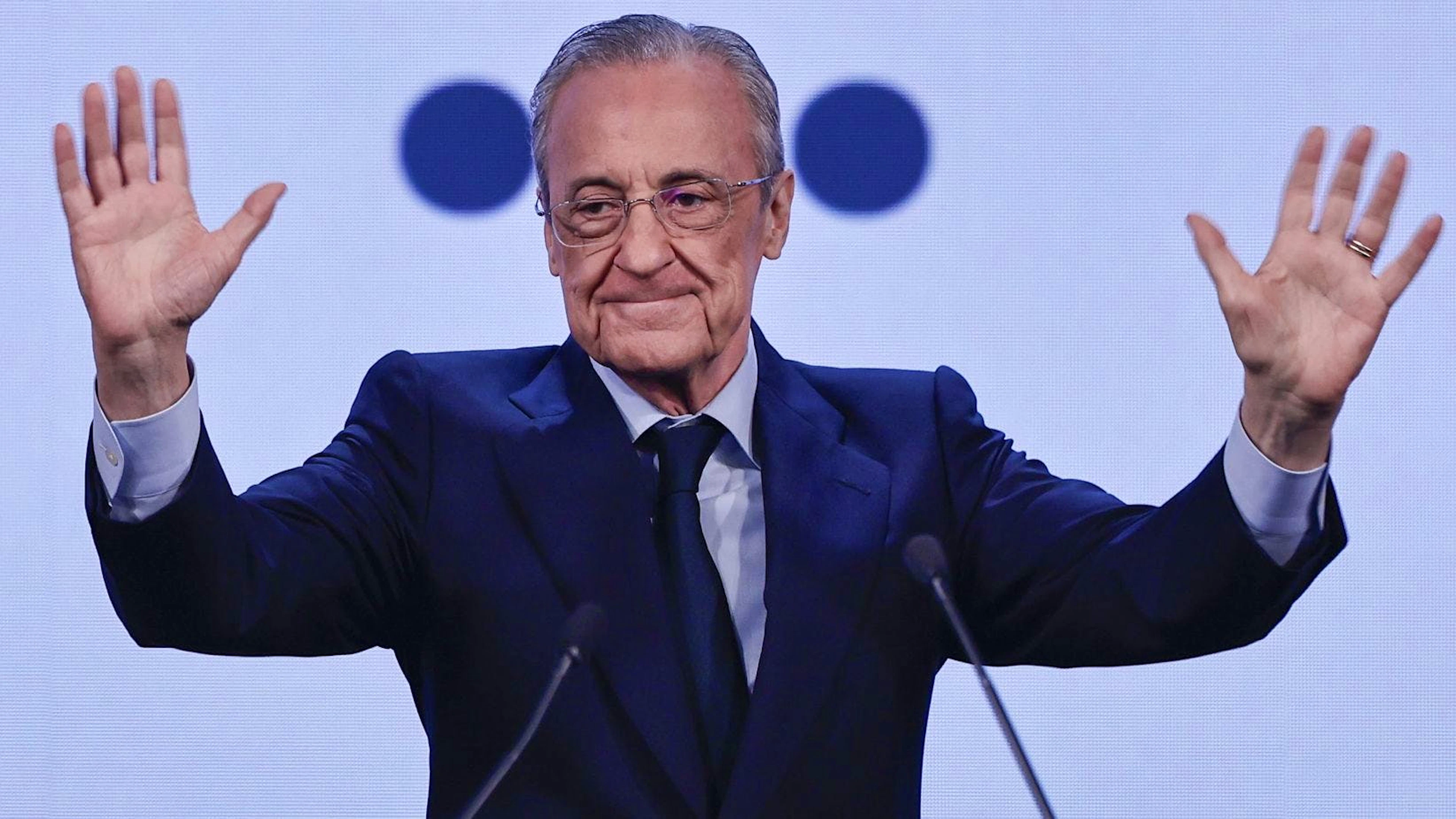 Florentino Perez war von 2000 bis 2006 und ist seit 2009 wieder Präsident von Real Madrid.