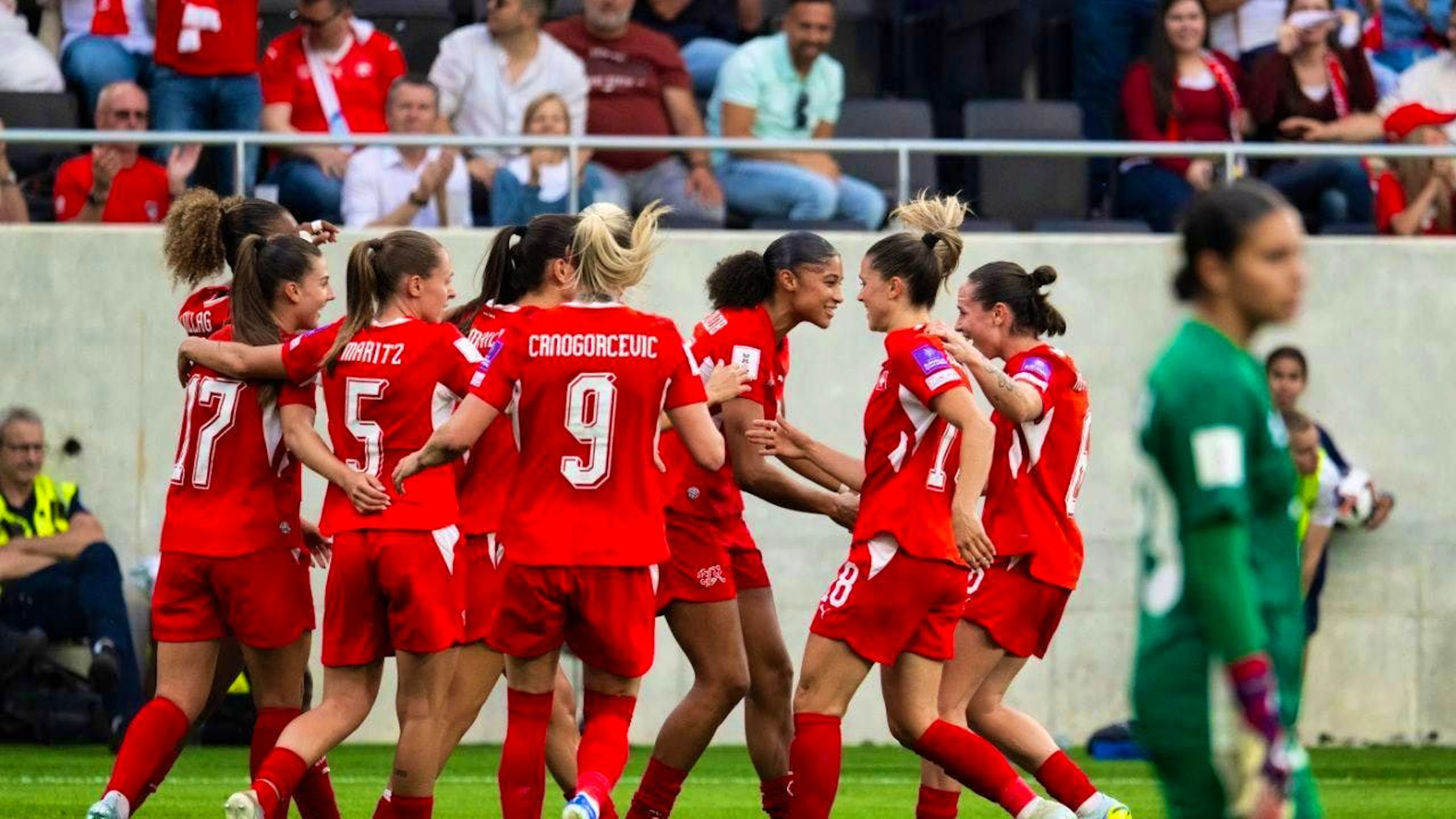 The Swiss scored six goals in the new FC Lugano stadium