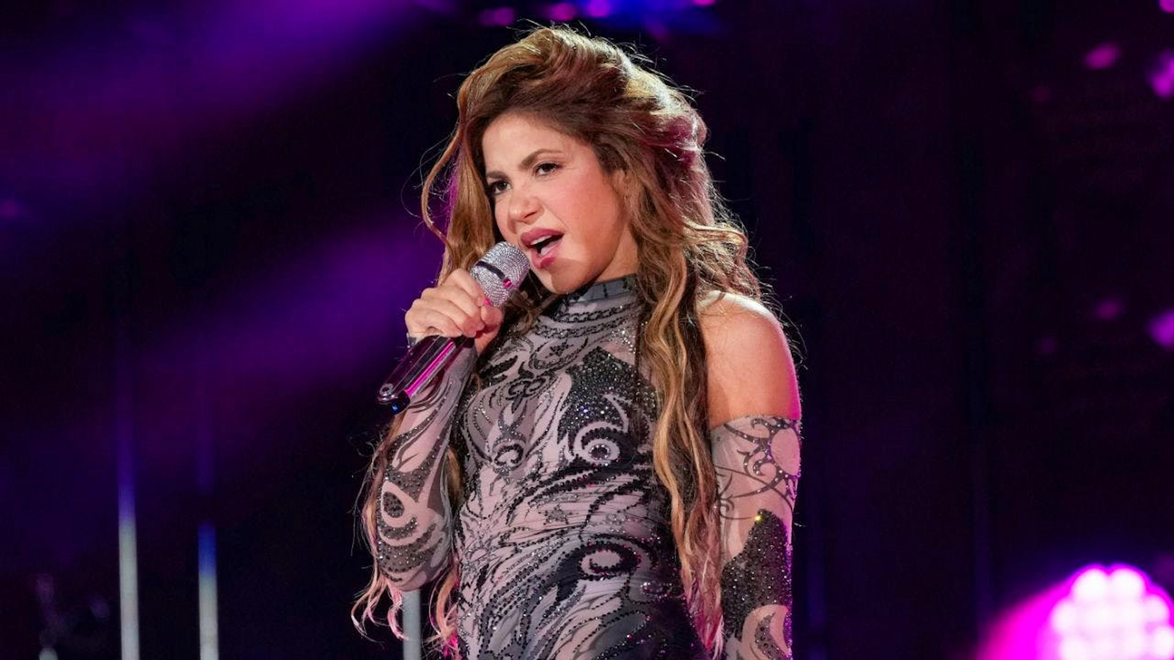 Shakira bringt mit Burna Boy den WM-Song «Dai Dai» live auf die Bühne im Aztekenstadion. (Archivbild)