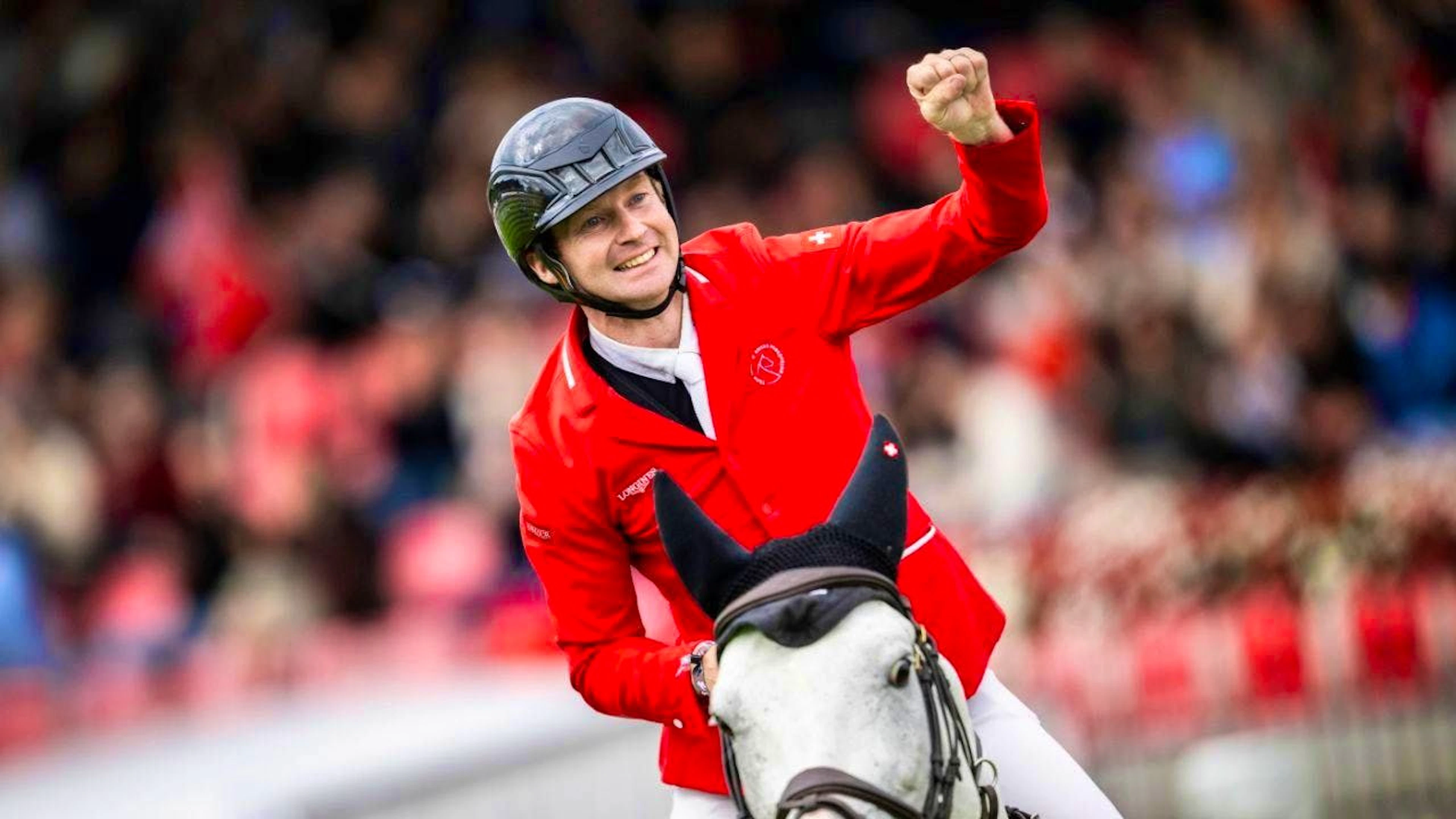 Jason Smith, another Swiss equestrian hopeful in the saddle on Picobello