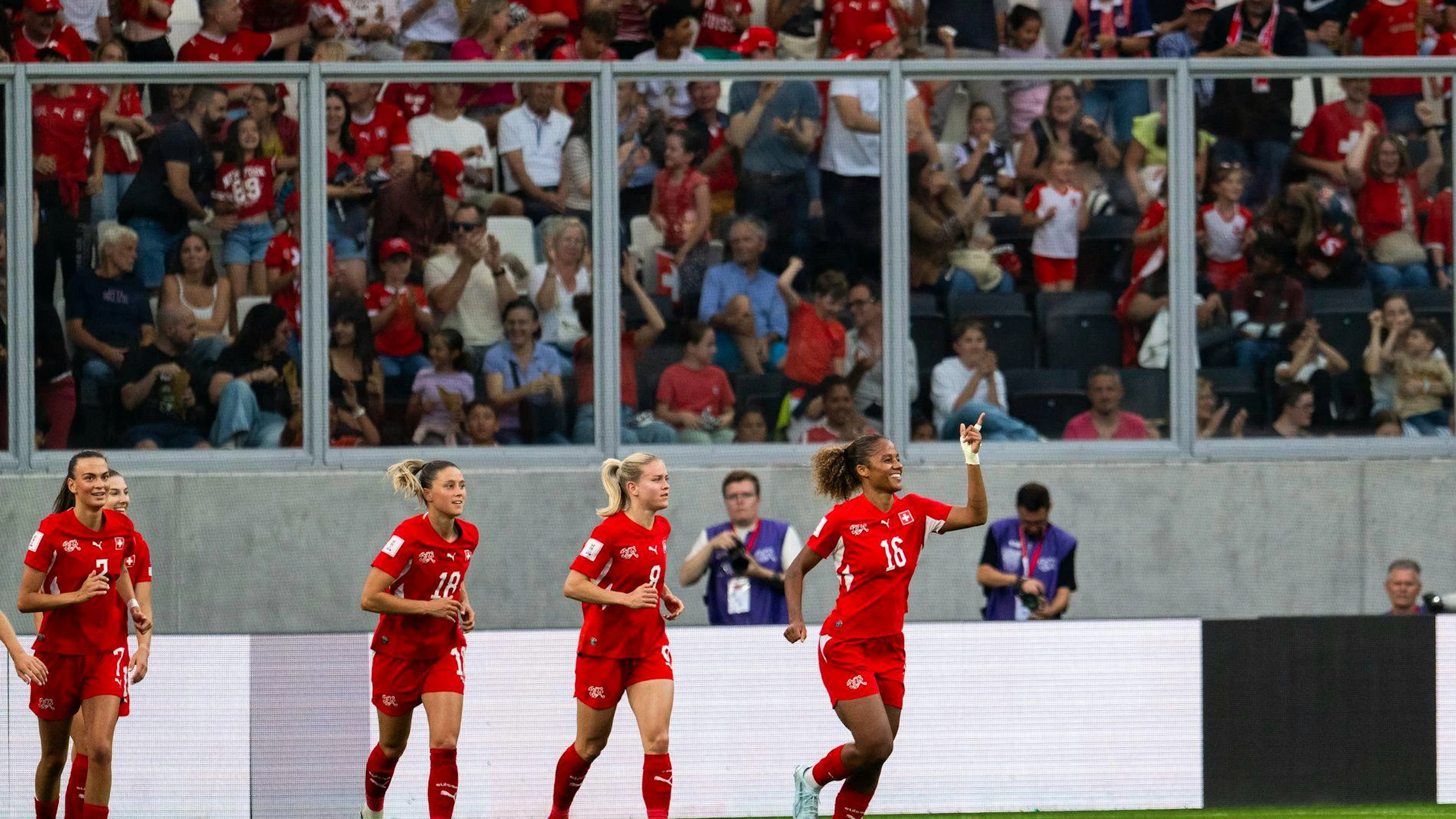 Aurélie Csillag ha segnato la rete del momentaneo 4-1.