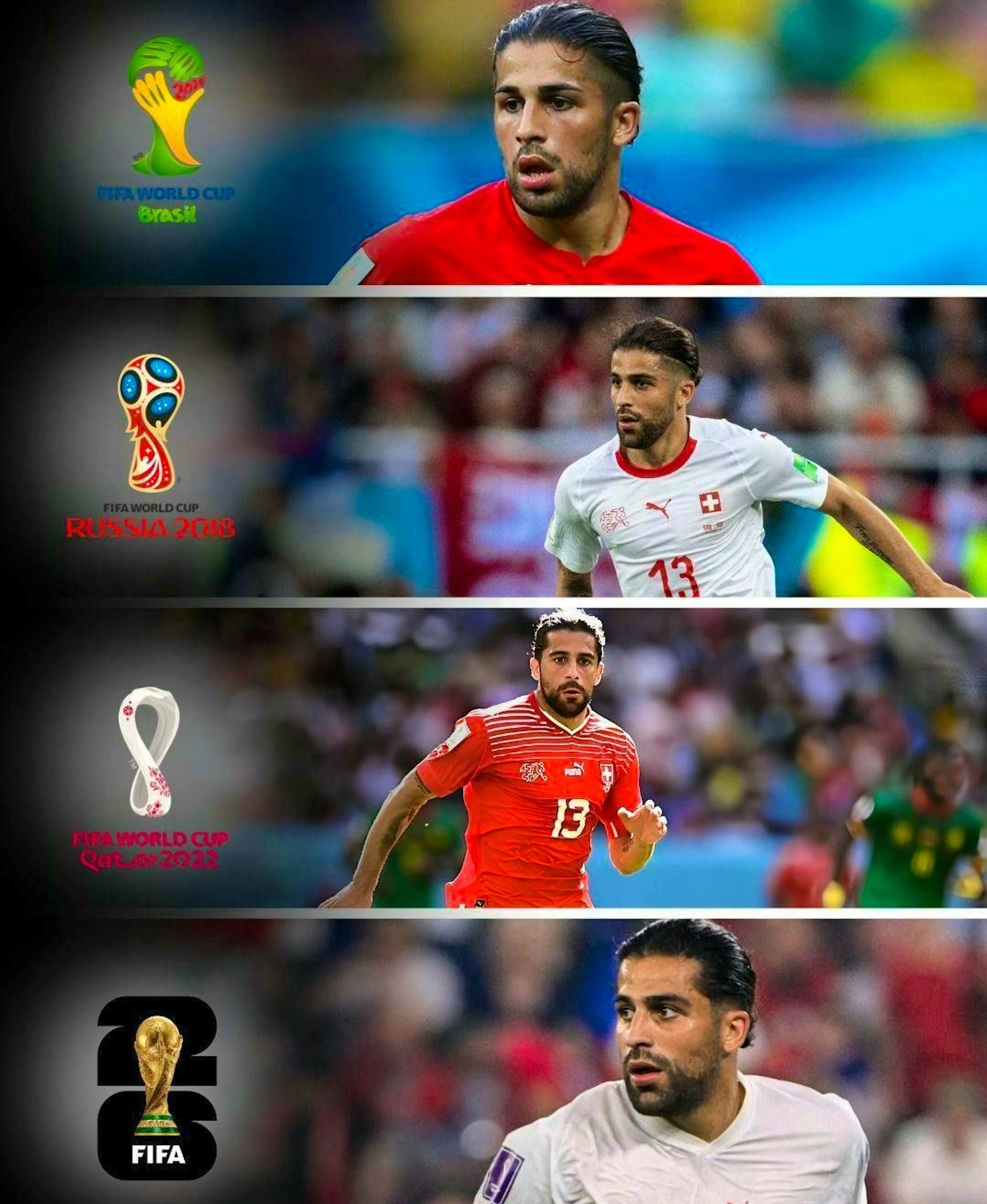 The 'eternal Rodriguez' is already playing his 4th World Cup this summer.