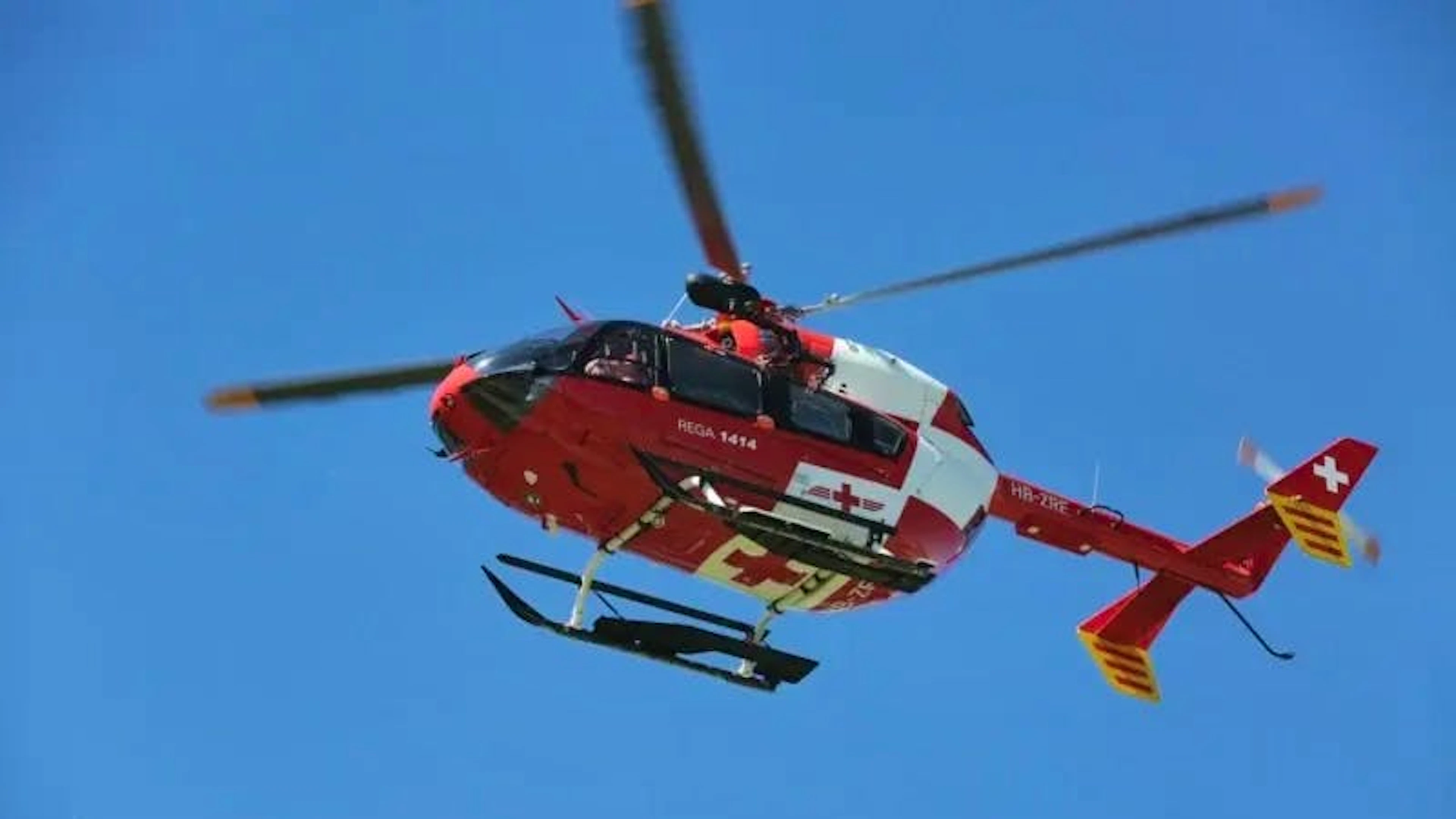 La Rega a été mobilisée sur l'accident (image d'illustration).