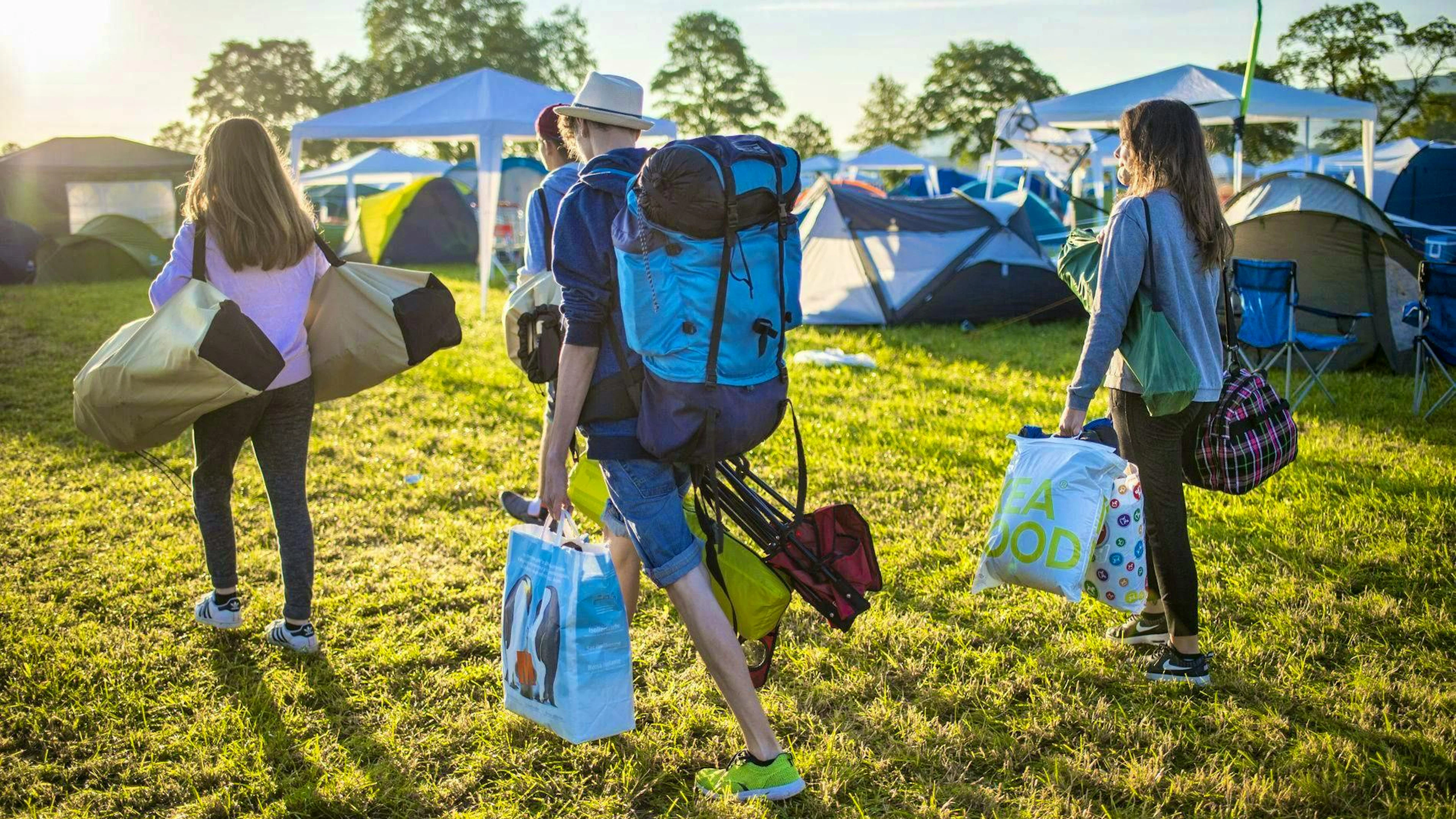 Soon it will be time to set up tents, listen to music, have a good time and take the tent down again. Festival time begins.