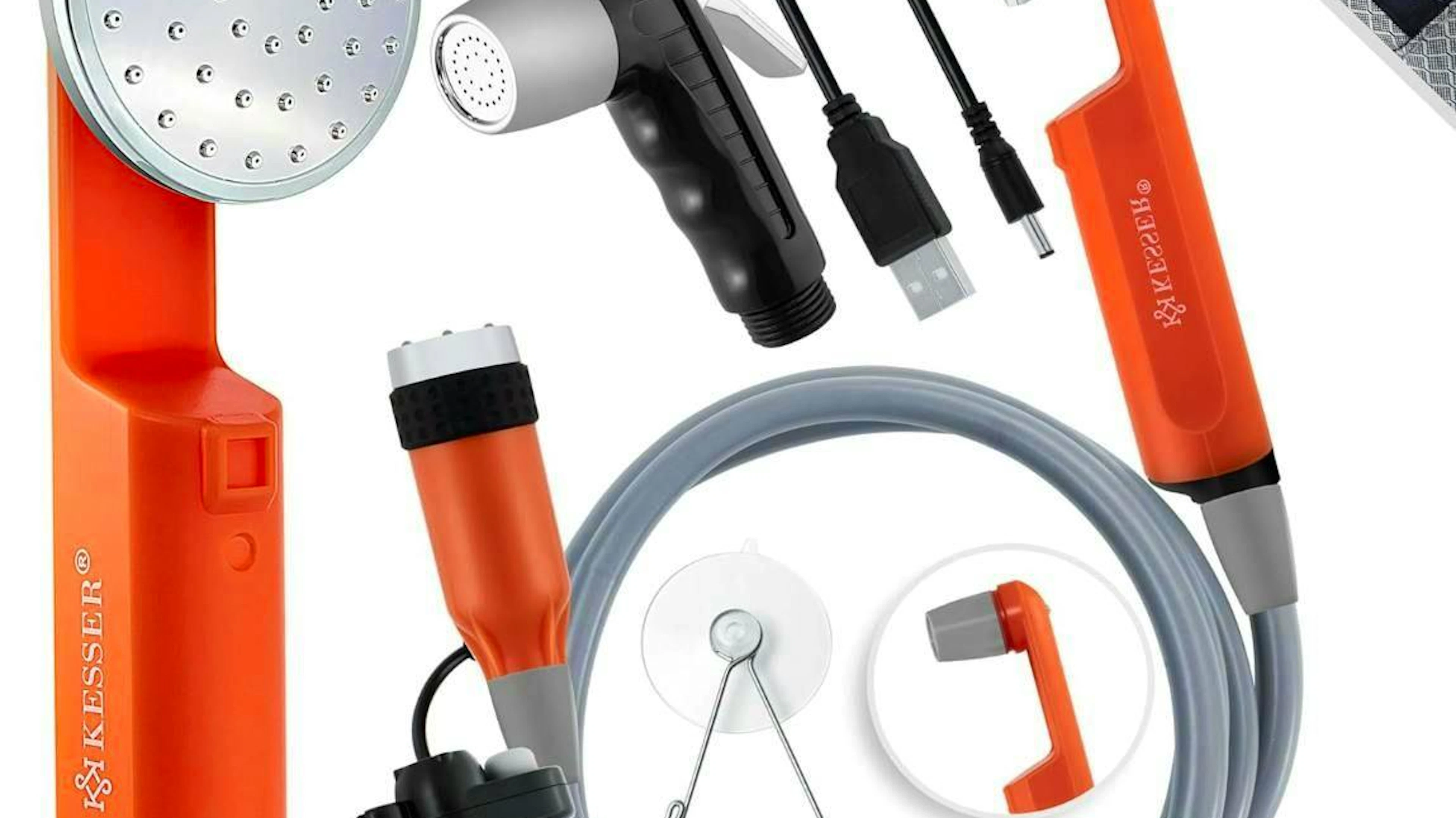 The Kesser camping shower is a simple and solid solution for a quick shower.