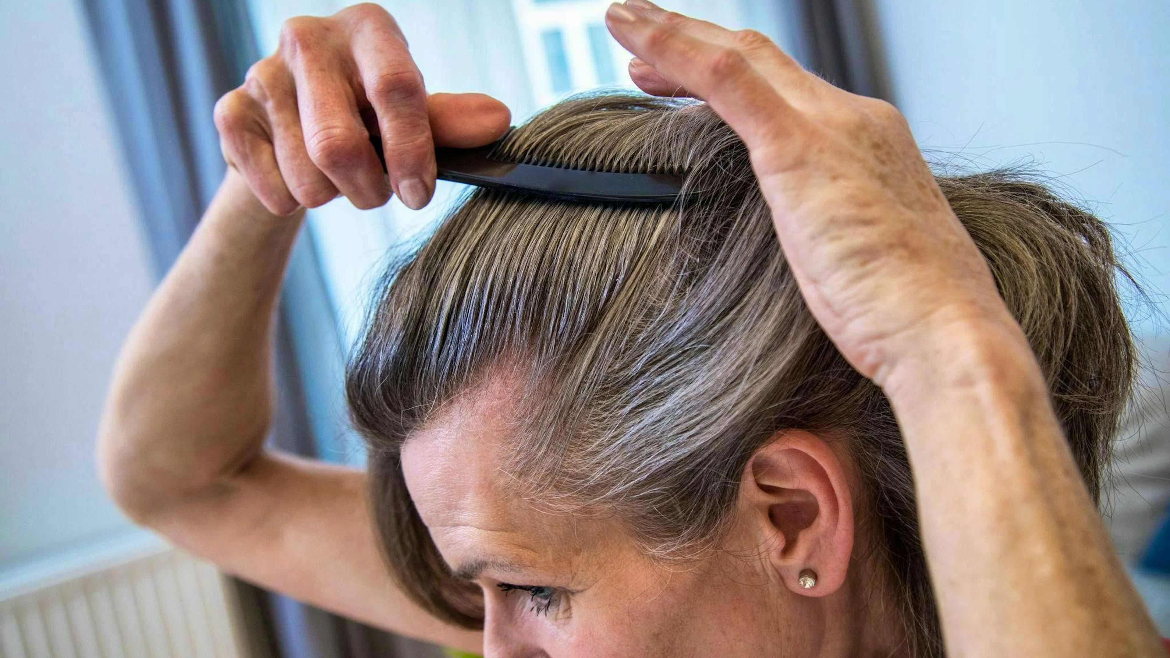 Sooner or later we all get it: gray hair.