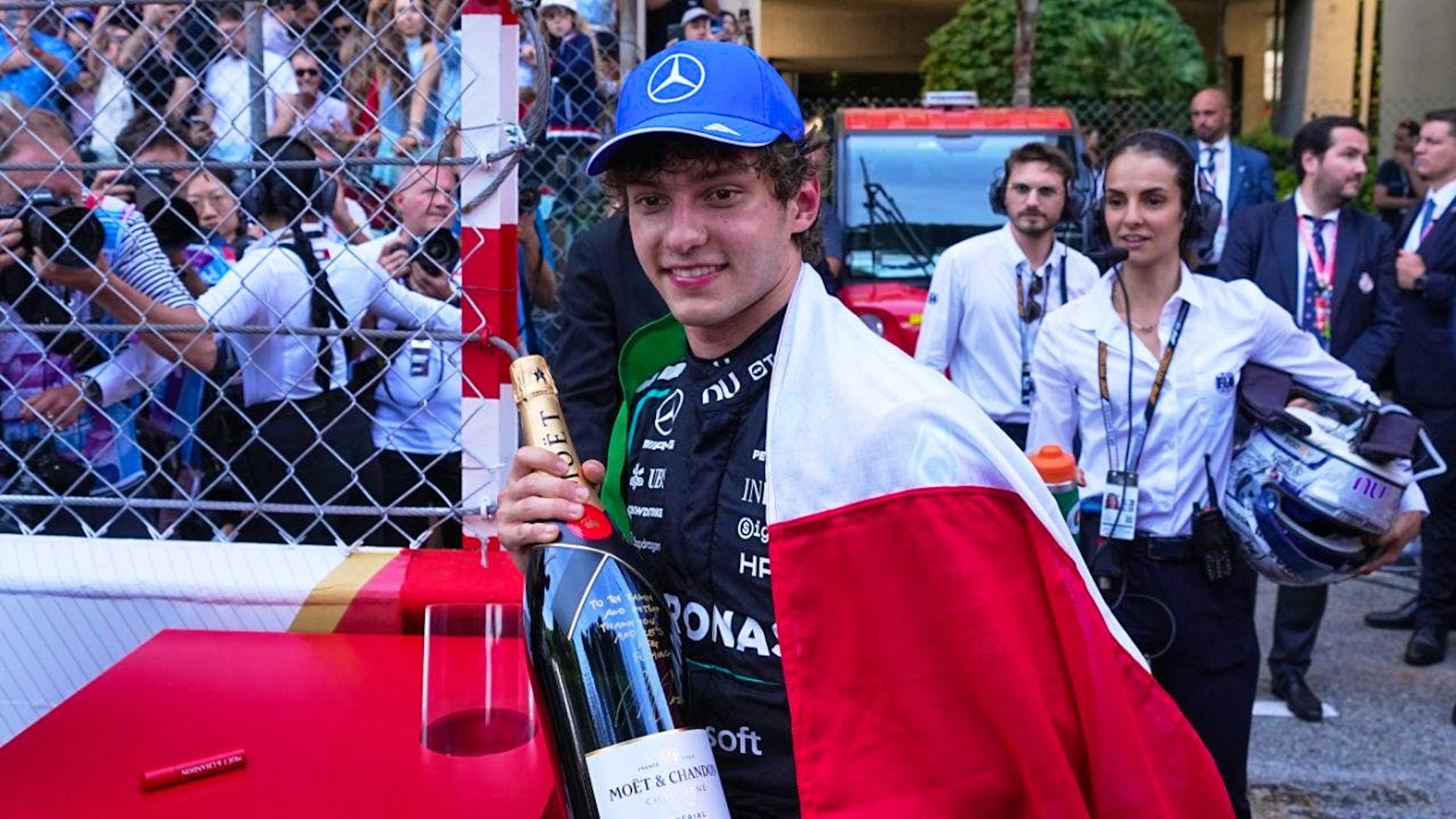 Kimi Antonelli gewinnt als dritter Italiener in Monaco und ist mit 19 Jahren der jüngste GP-Sieger im Fürstentum