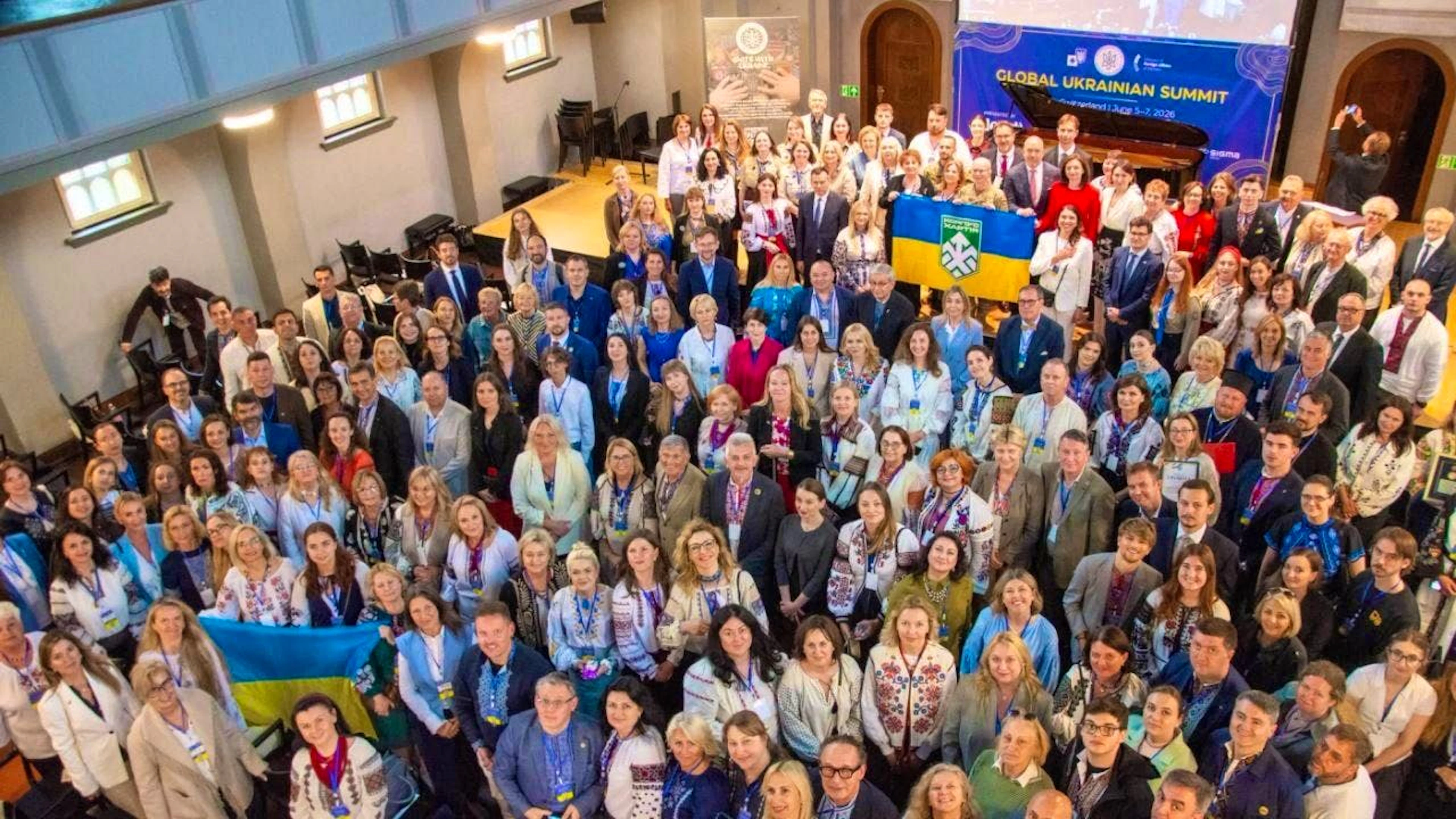 Over 300 representatives of the global Ukrainian community from 50 countries met in Bern.