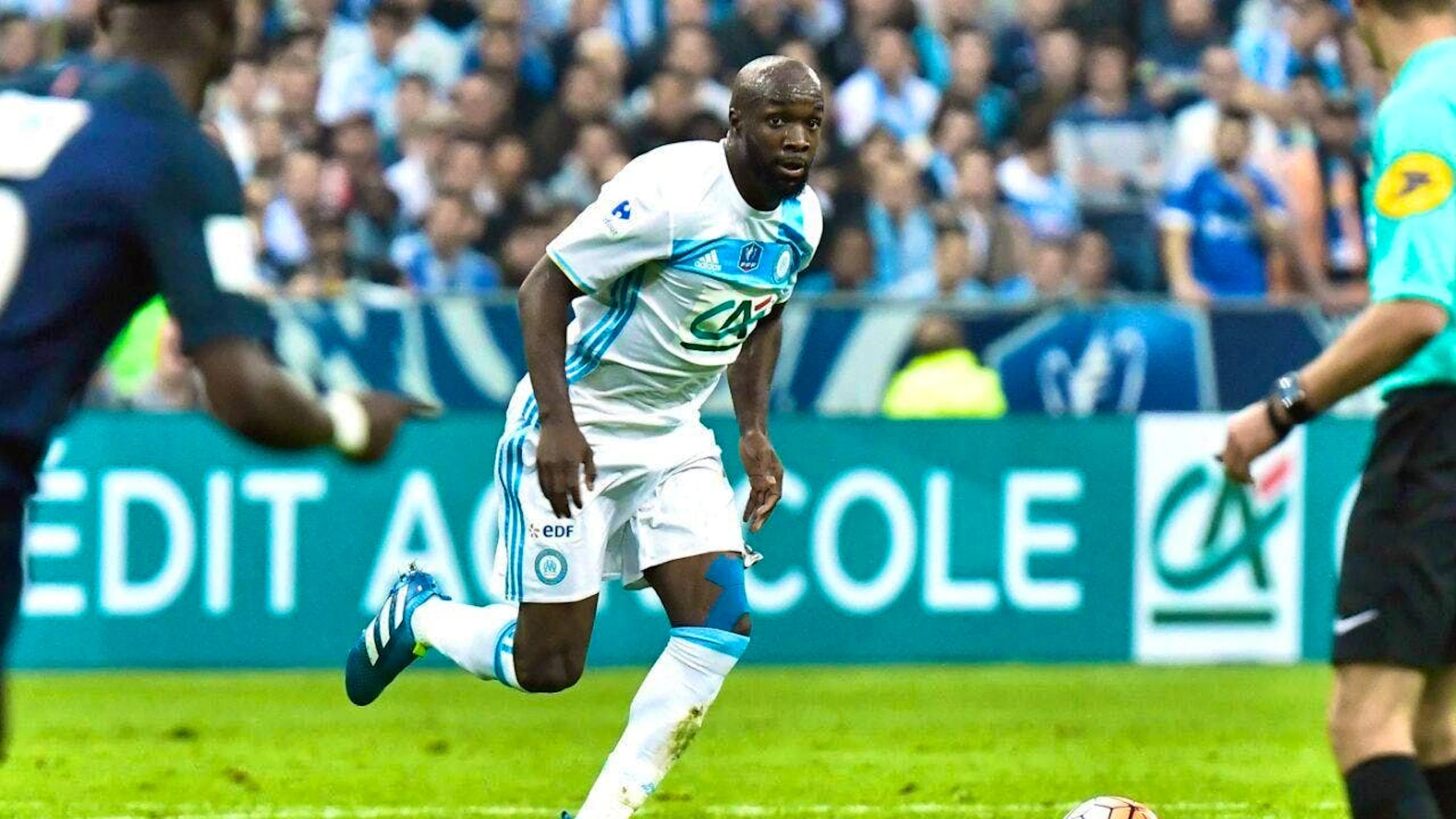 Lassana Diarra continued his career at Olympique Marseille a year after leaving Moscow.