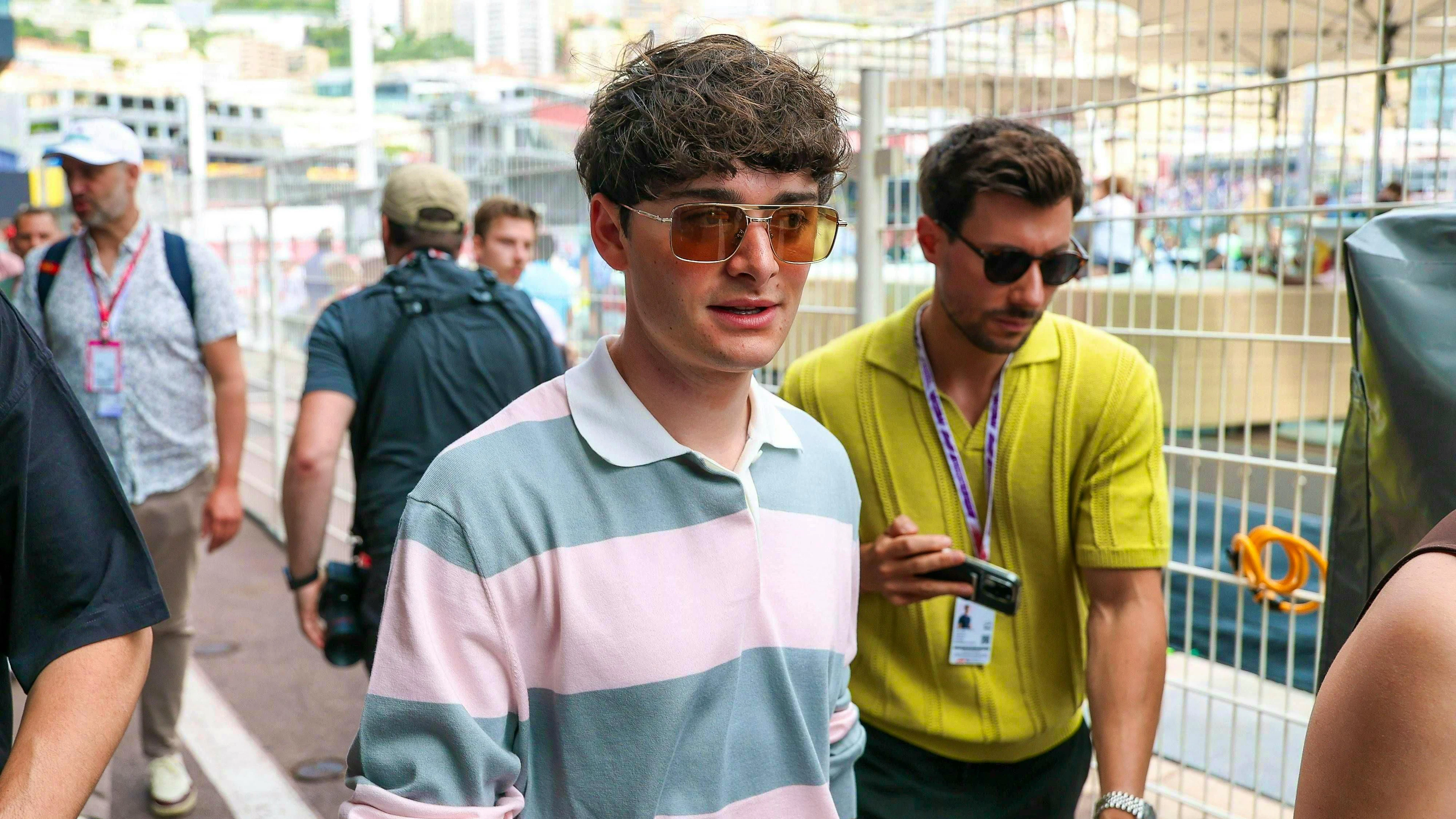 Actor Noah Schnapp ("Stranger Things") is also there.