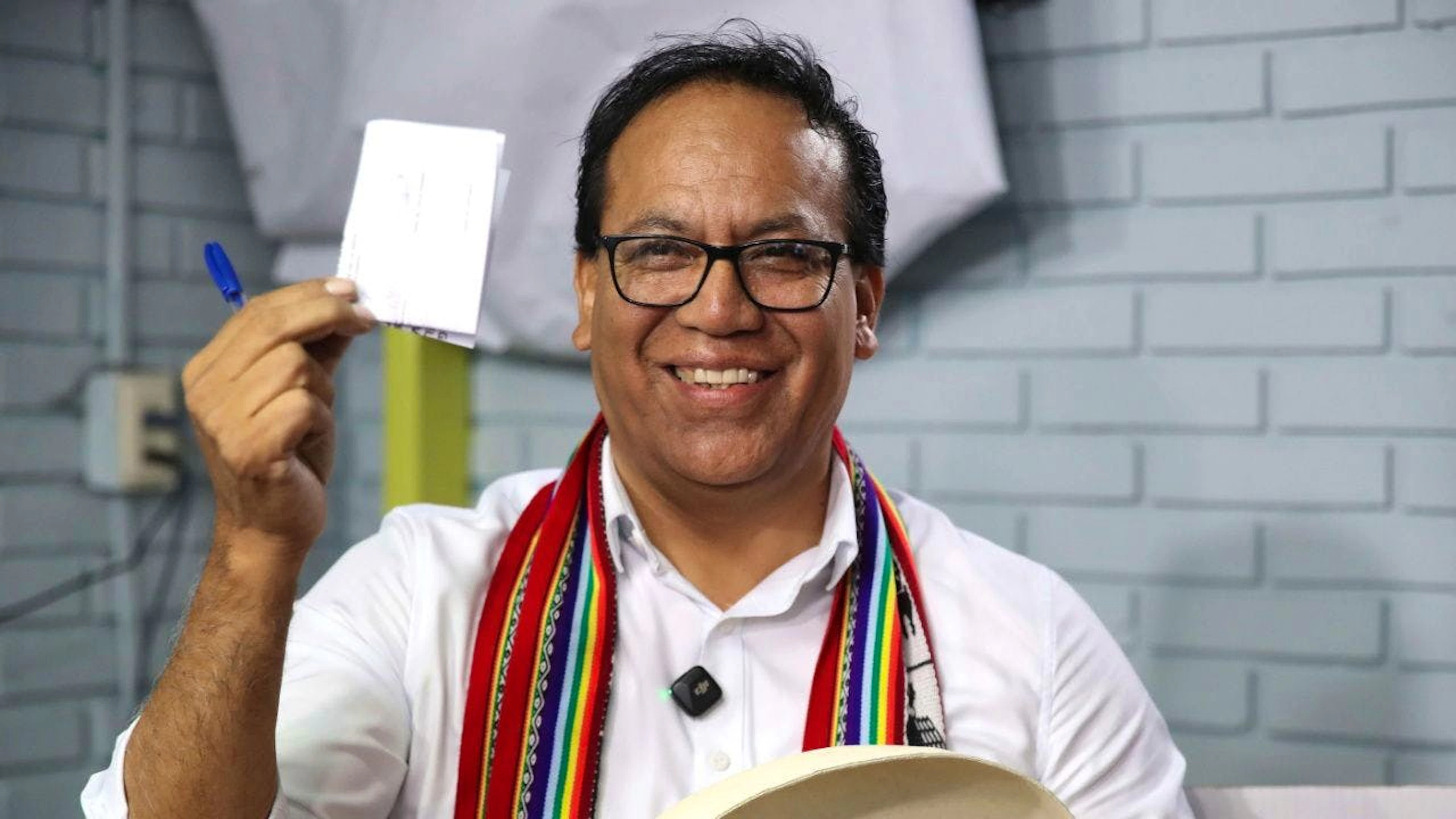 Roberto Sanchez passe en tête du second tour de l'élection présidentielle au Pérou, alors que 94% des suffrages sont dépouillés (archive).
