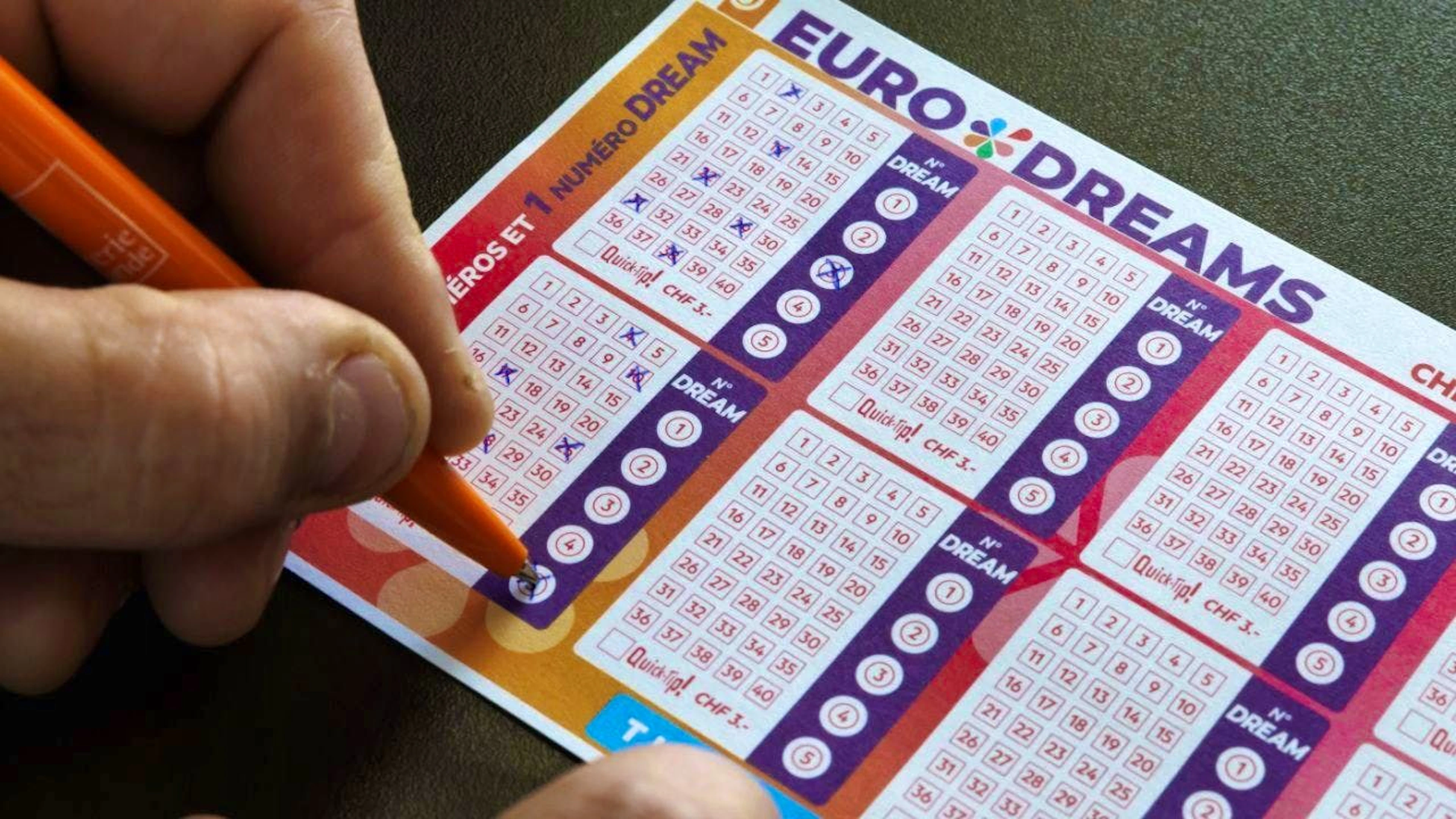 This time the Eurodreams grand prize went to France. The next draw is on Thursday. (archive picture)