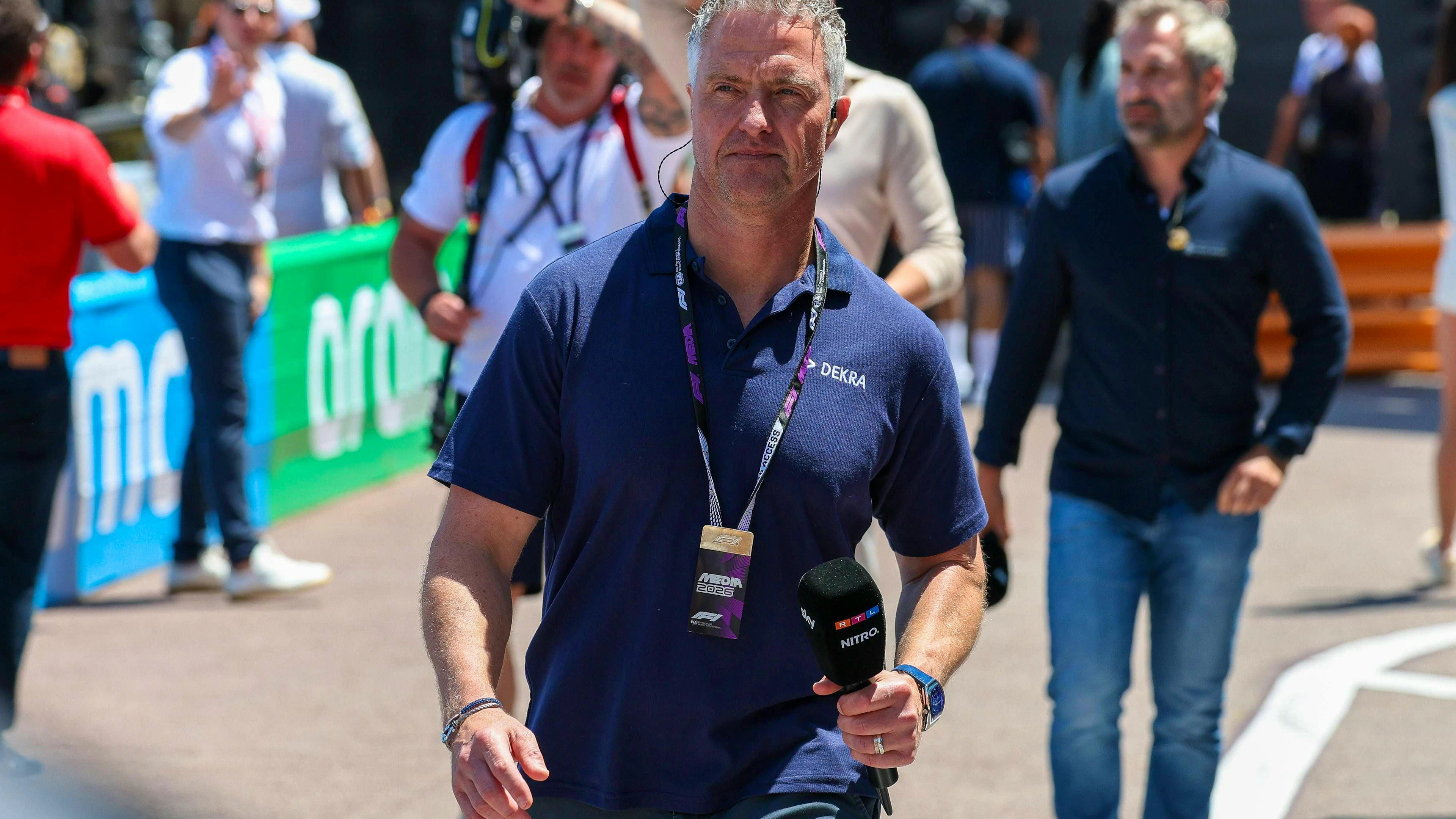 Wenige Tage nach seiner Hochzeit besucht der ehemalige Formel-1-Pilot und TV-Experte Ralf Schumacher den Grand Prix von Monaco und verfolgt das Rennen vor Ort.