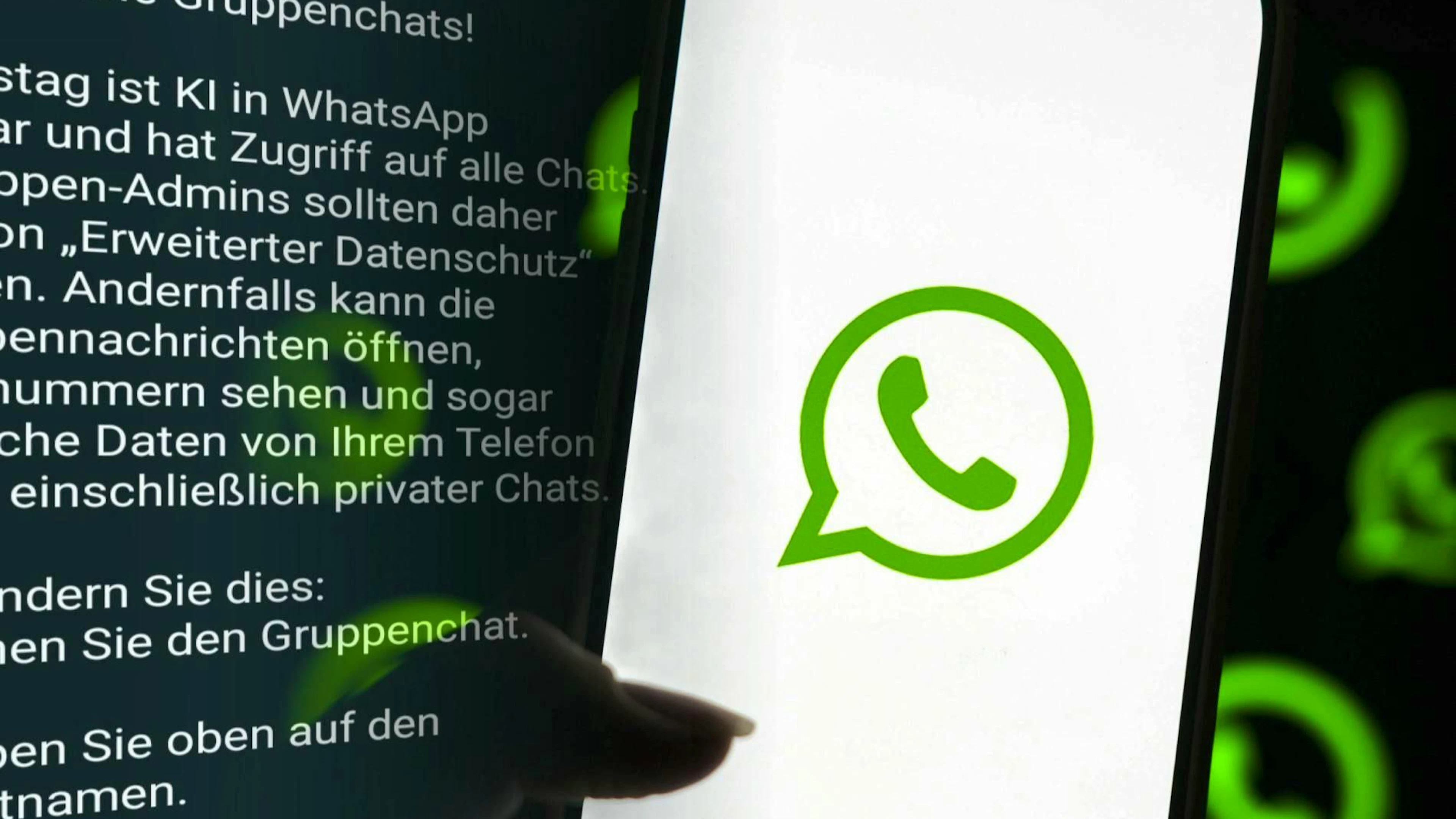 A WhatsApp chain letter on the subject of AI is currently unsettling millions of users.