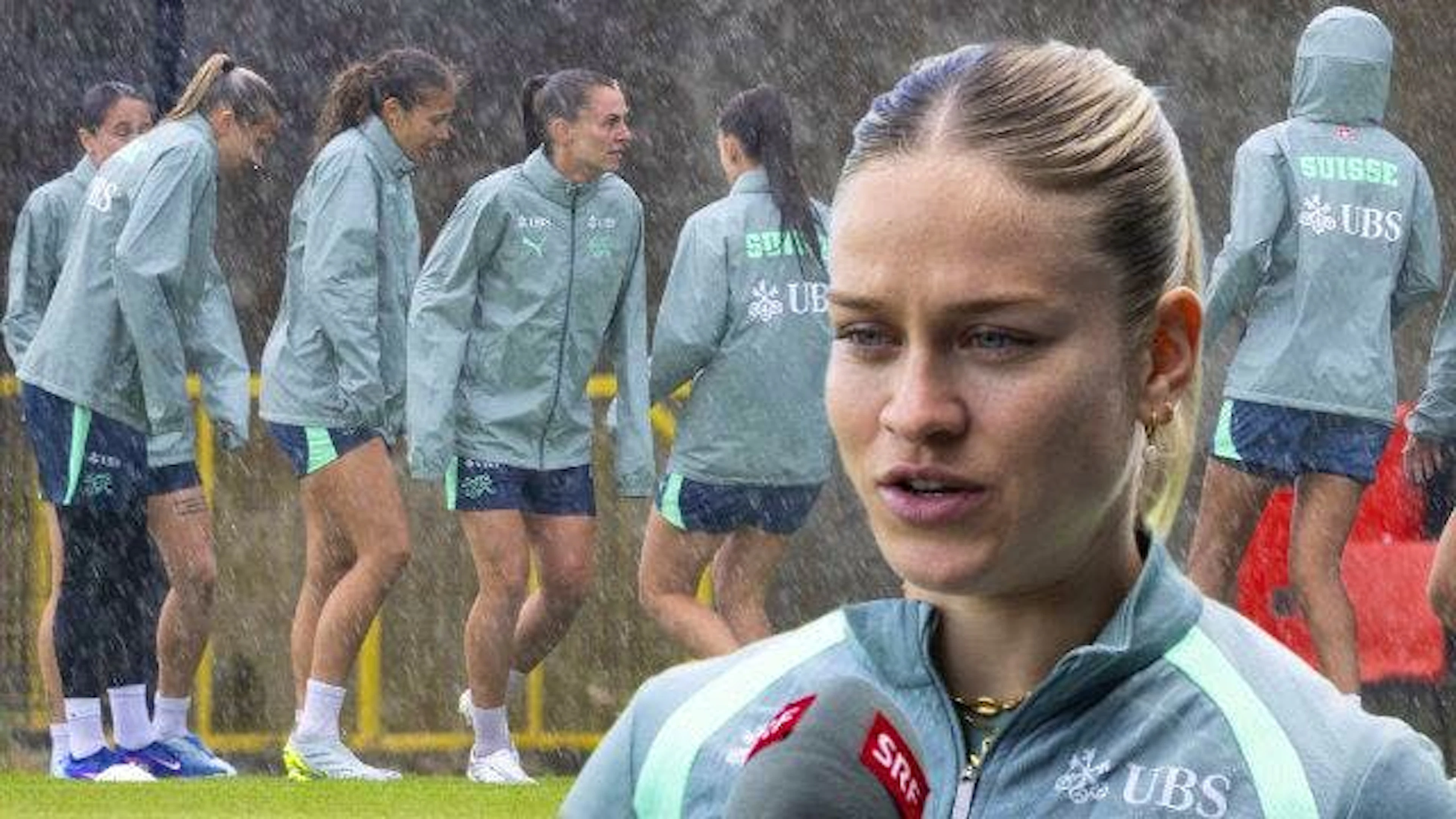 Nach Nadine Riesens Kampfansage schüttet es wie aus Kübeln