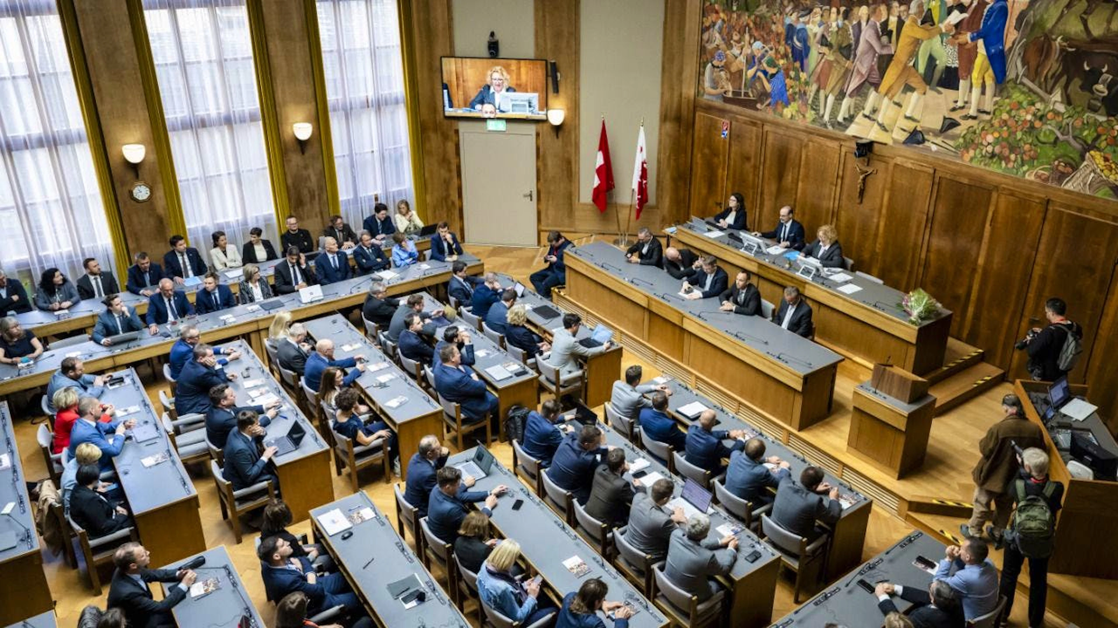 Tous les groupes politiques représentés au Grand Conseil valaisan ont fait le choix de soutenir le décret en lien avec l'incendie du 1er janvier à Crans-Montana (photo d'archives).