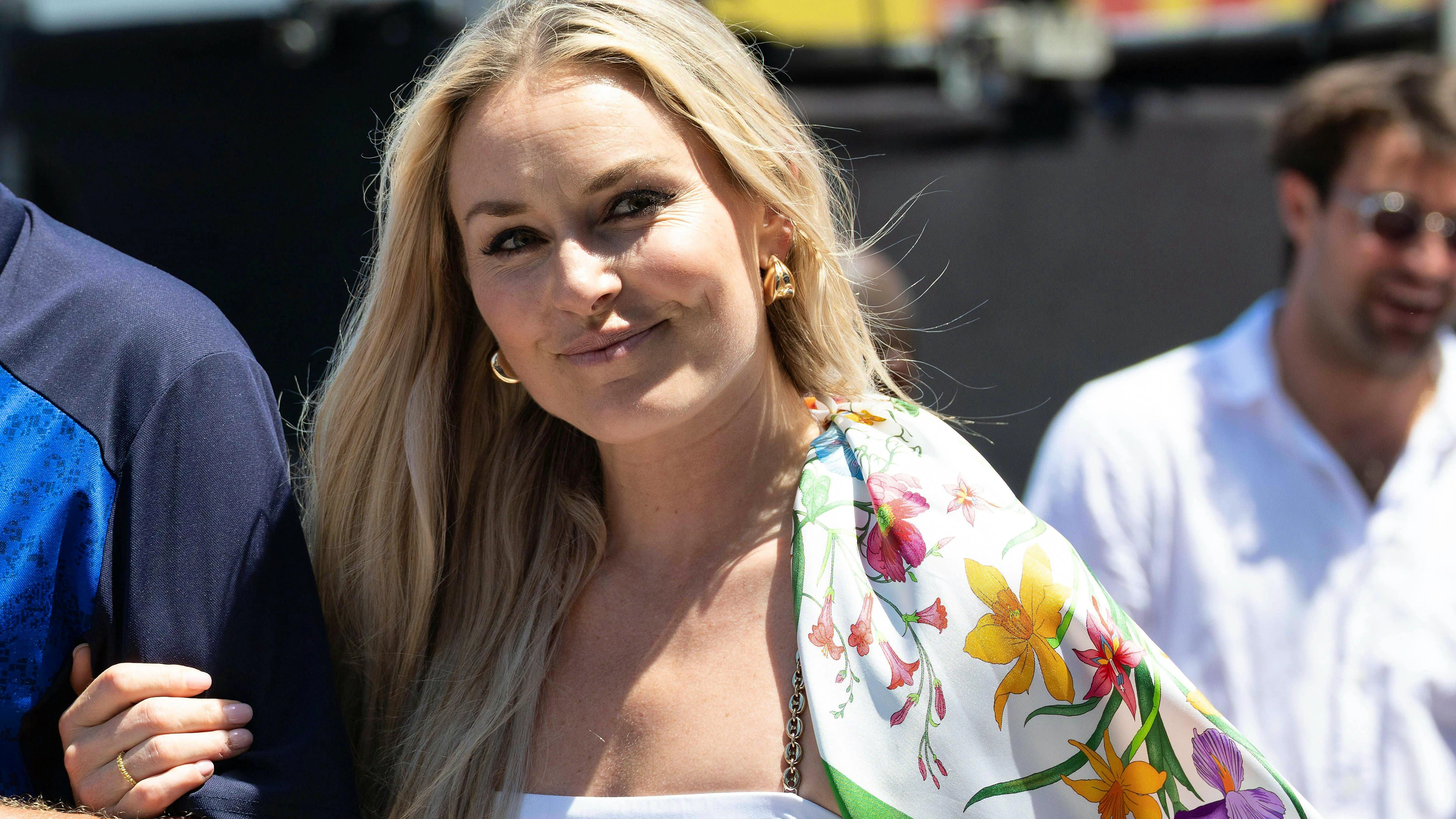 Auch Skikönigin Lindsey Vonn zeigt sich am Anlass in Monaco.