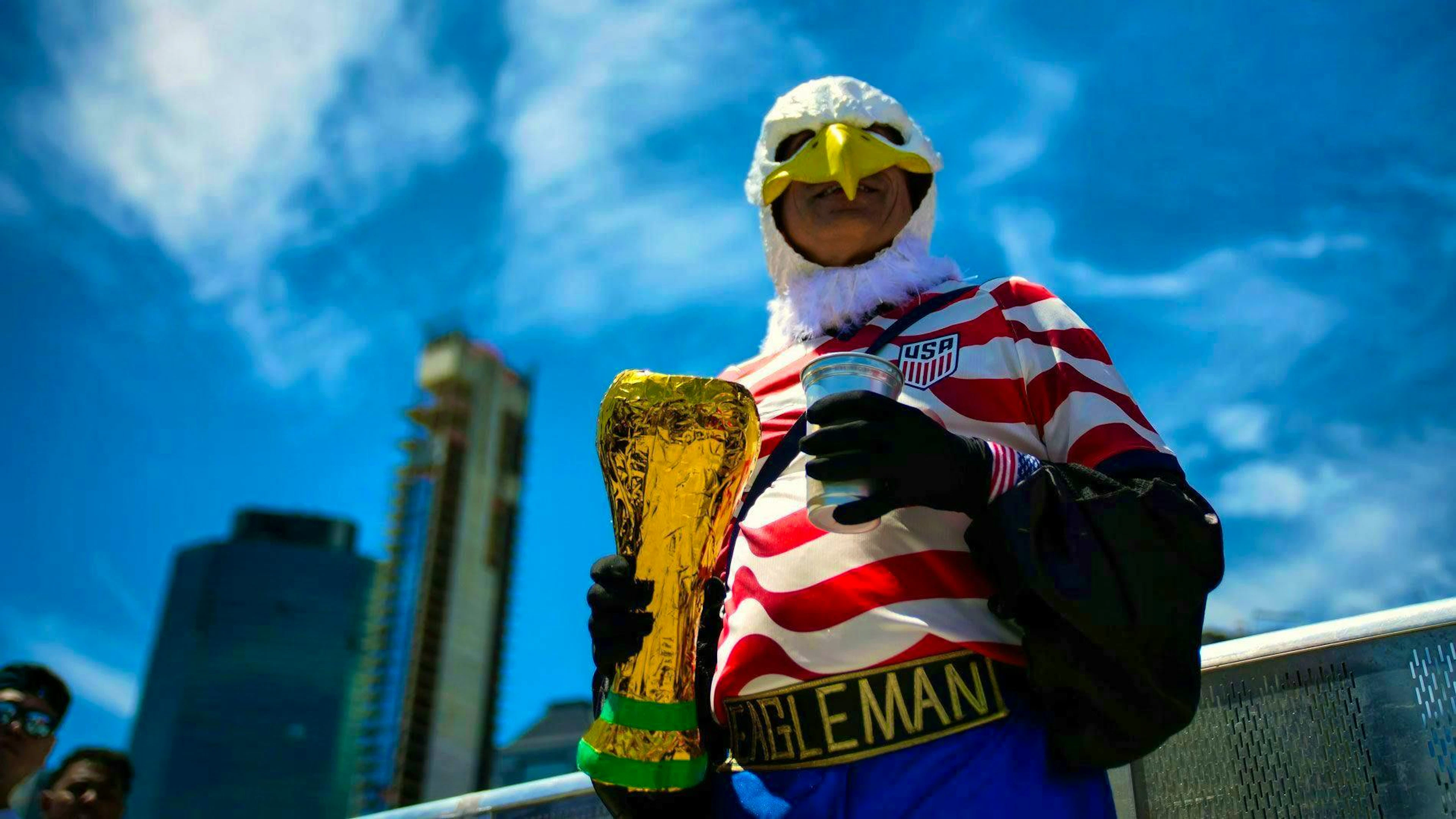 The eagle has landed: In contrast to the last World Cup in 1994, the USA has long since arrived in world soccer.
